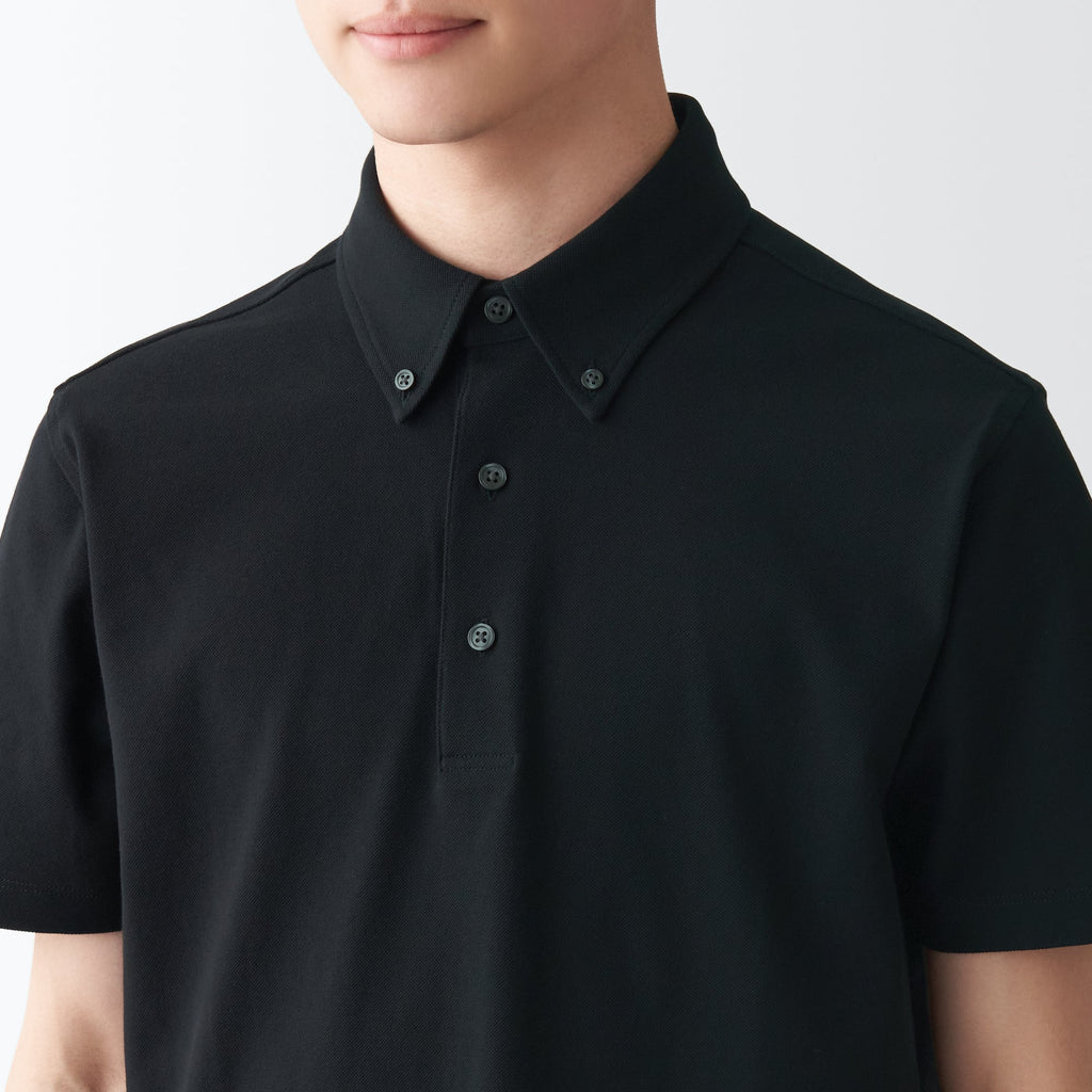 Men's High Twist Pique Polo Shirt