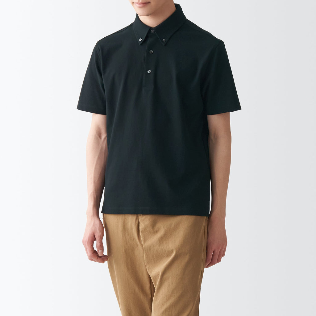 Men's High Twist Pique Polo Shirt