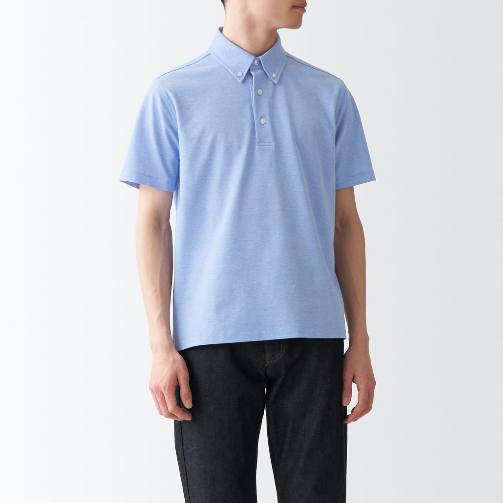 Men's High Twist Pique Polo Shirt