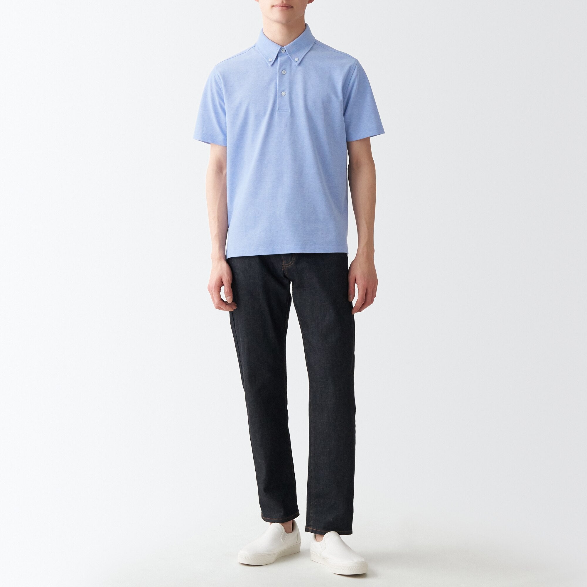 Men's High Twist Pique Polo Shirt