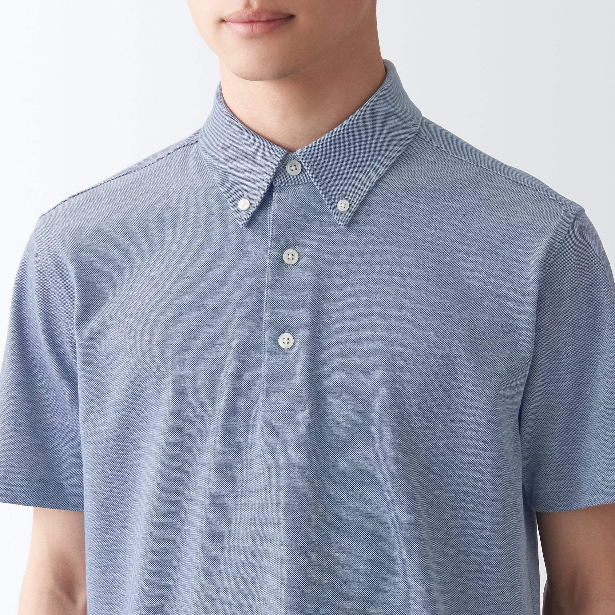 Men's High Twist Pique Polo Shirt