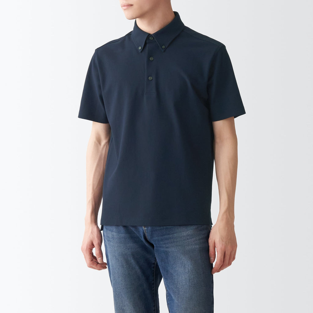 Men's High Twist Pique Polo Shirt