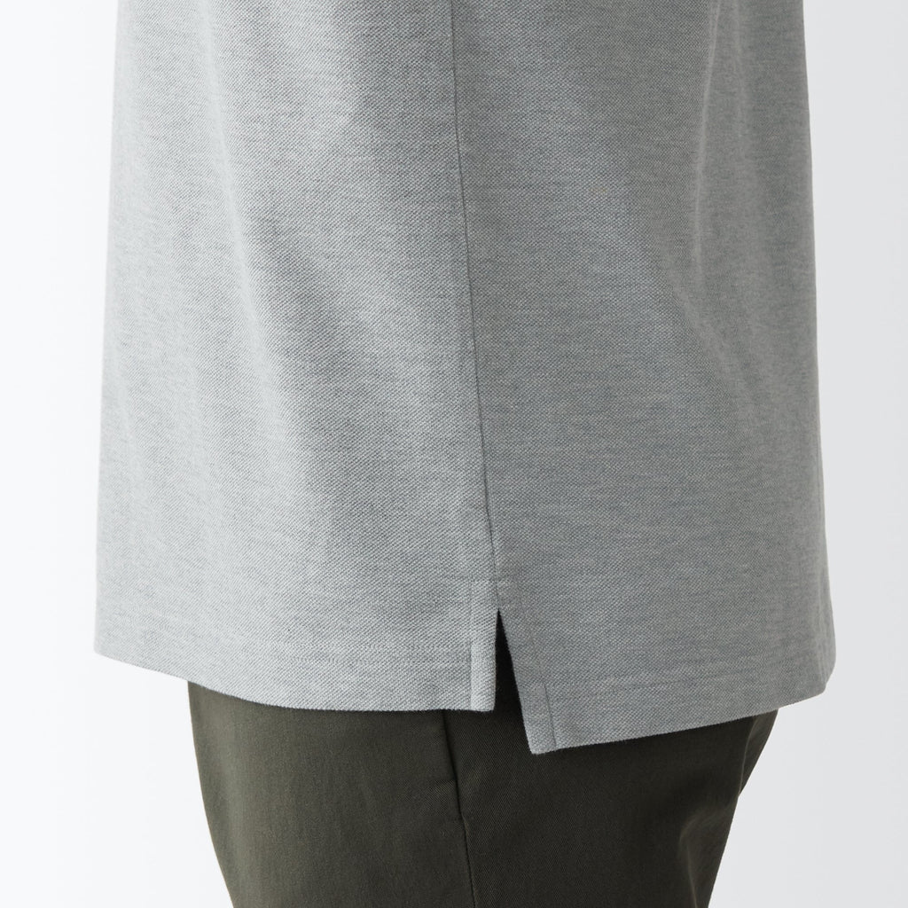 Men's Washed Pique Polo Shirt