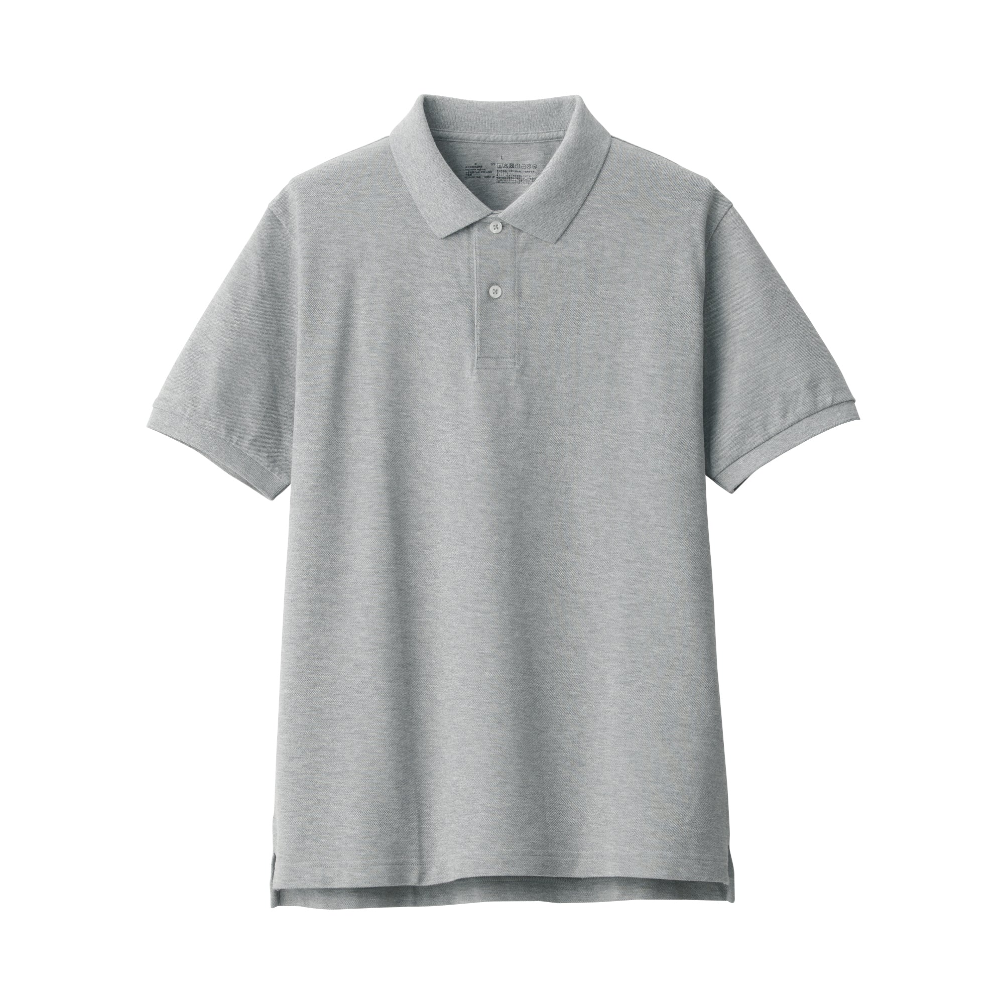 Men's Washed Pique Polo Shirt