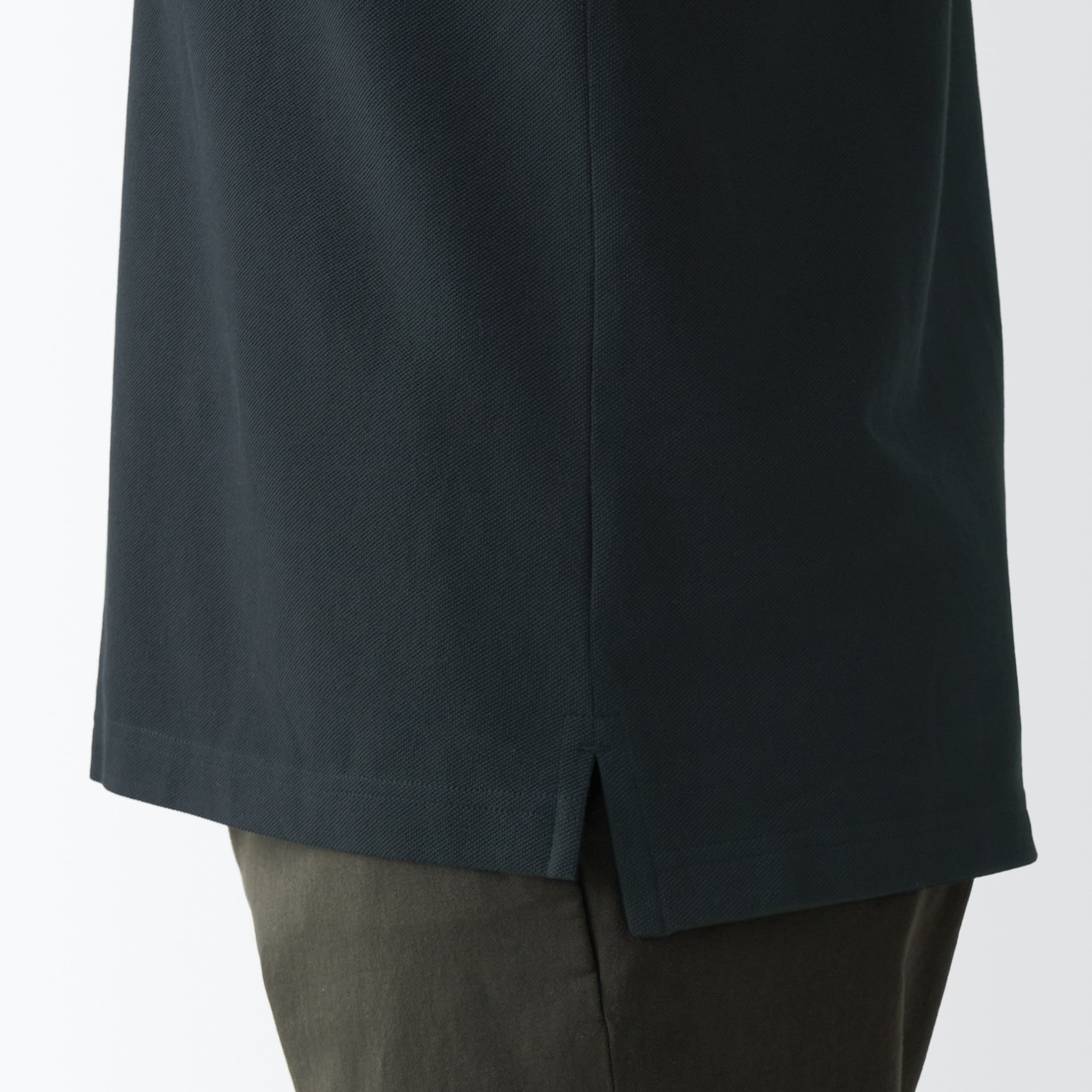 Men's Washed Pique Polo Shirt