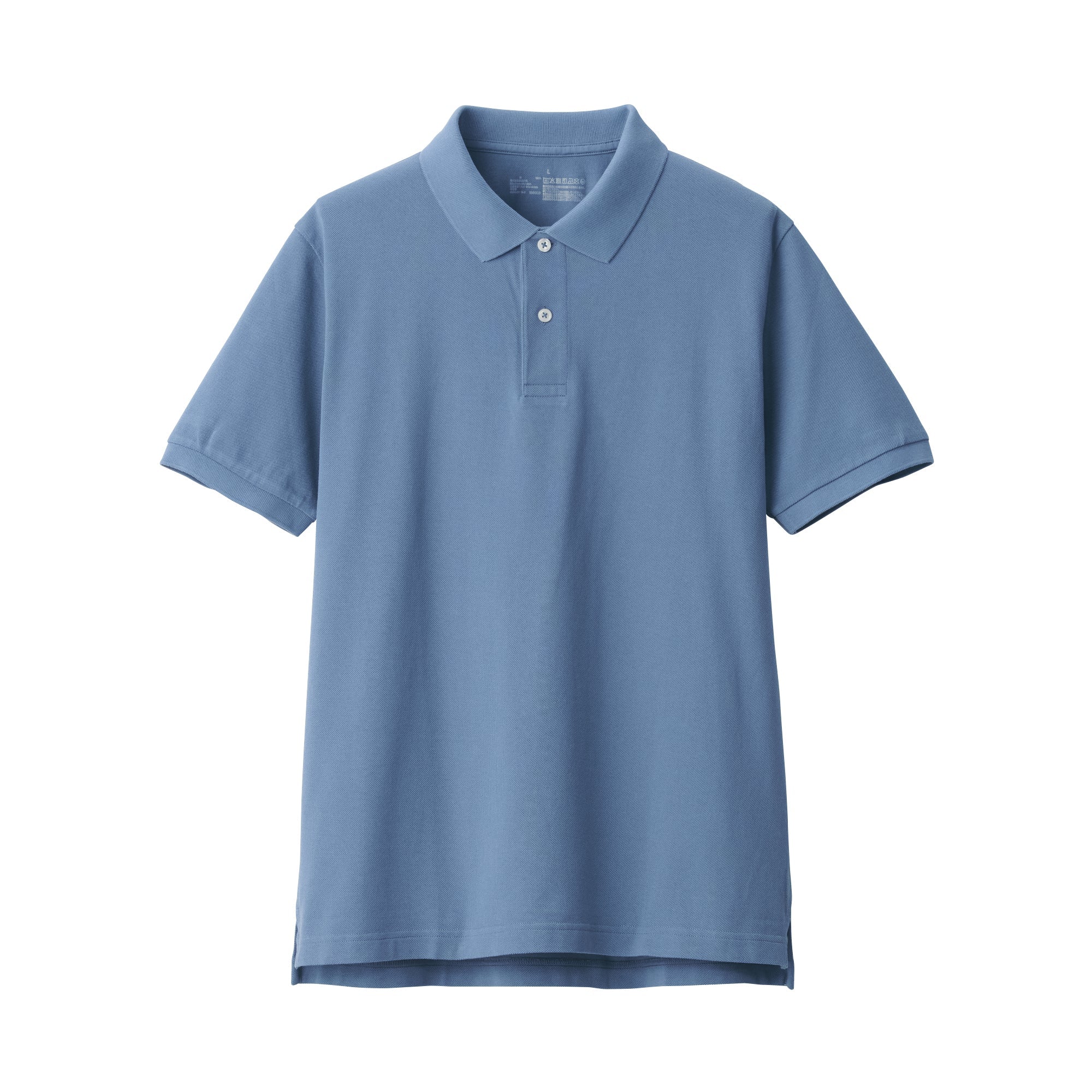 Men's Washed Pique Polo Shirt