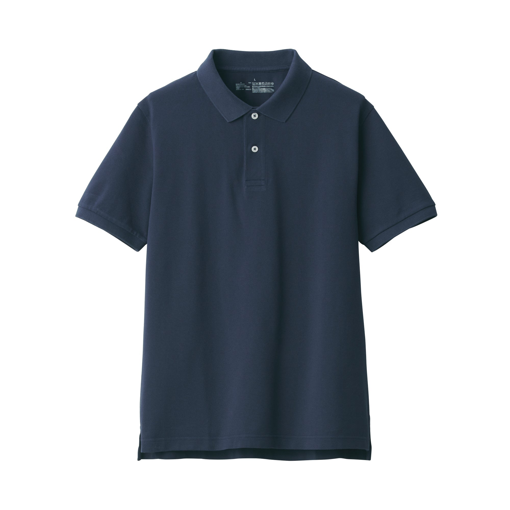 Men's Washed Pique Polo Shirt