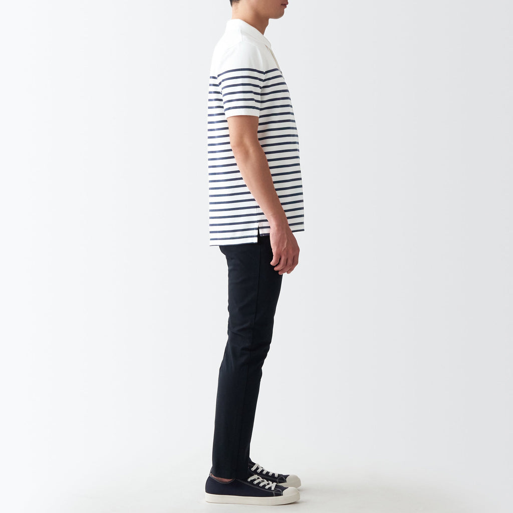 Men's Washed Pique Polo Shirt