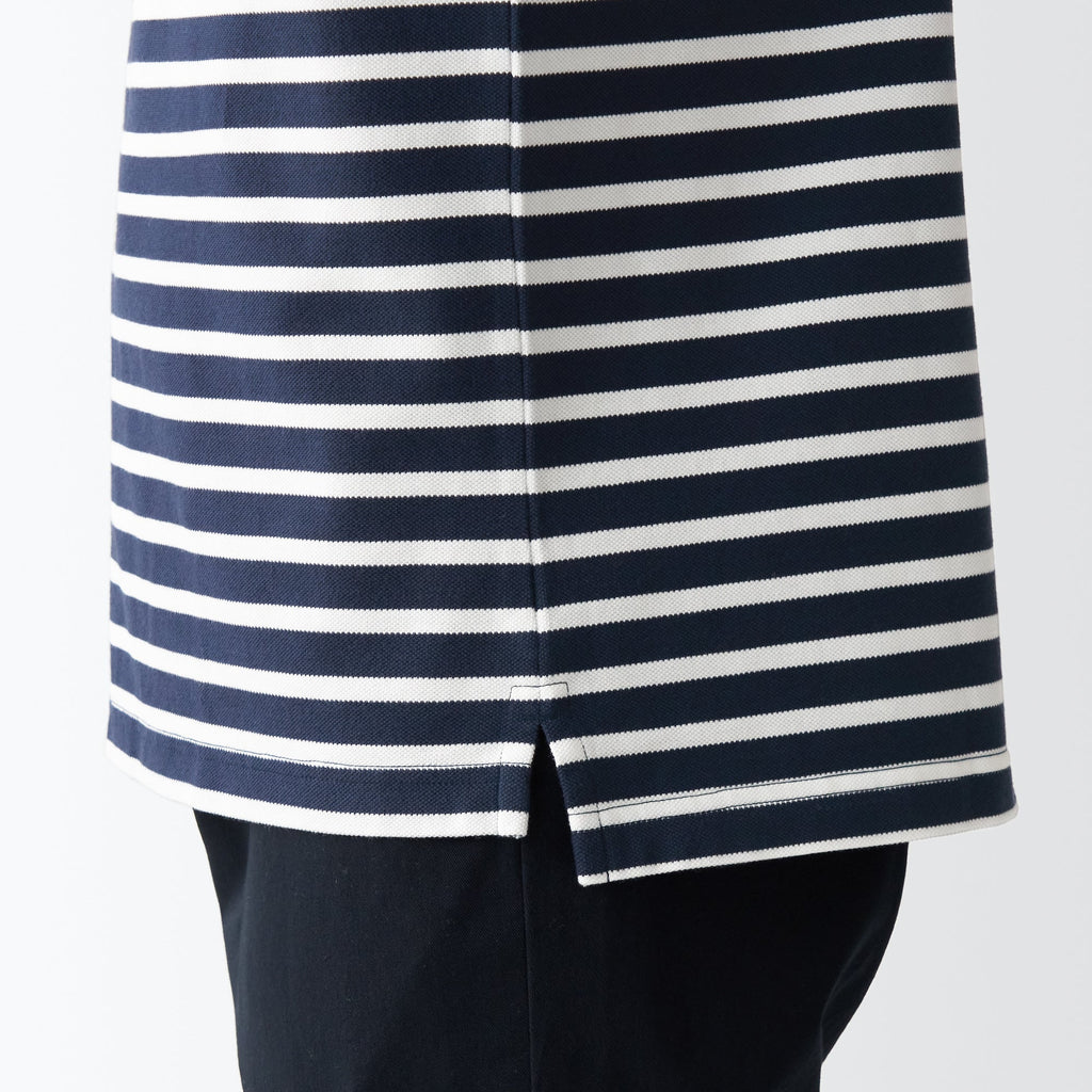 Men's Washed Pique Polo Shirt