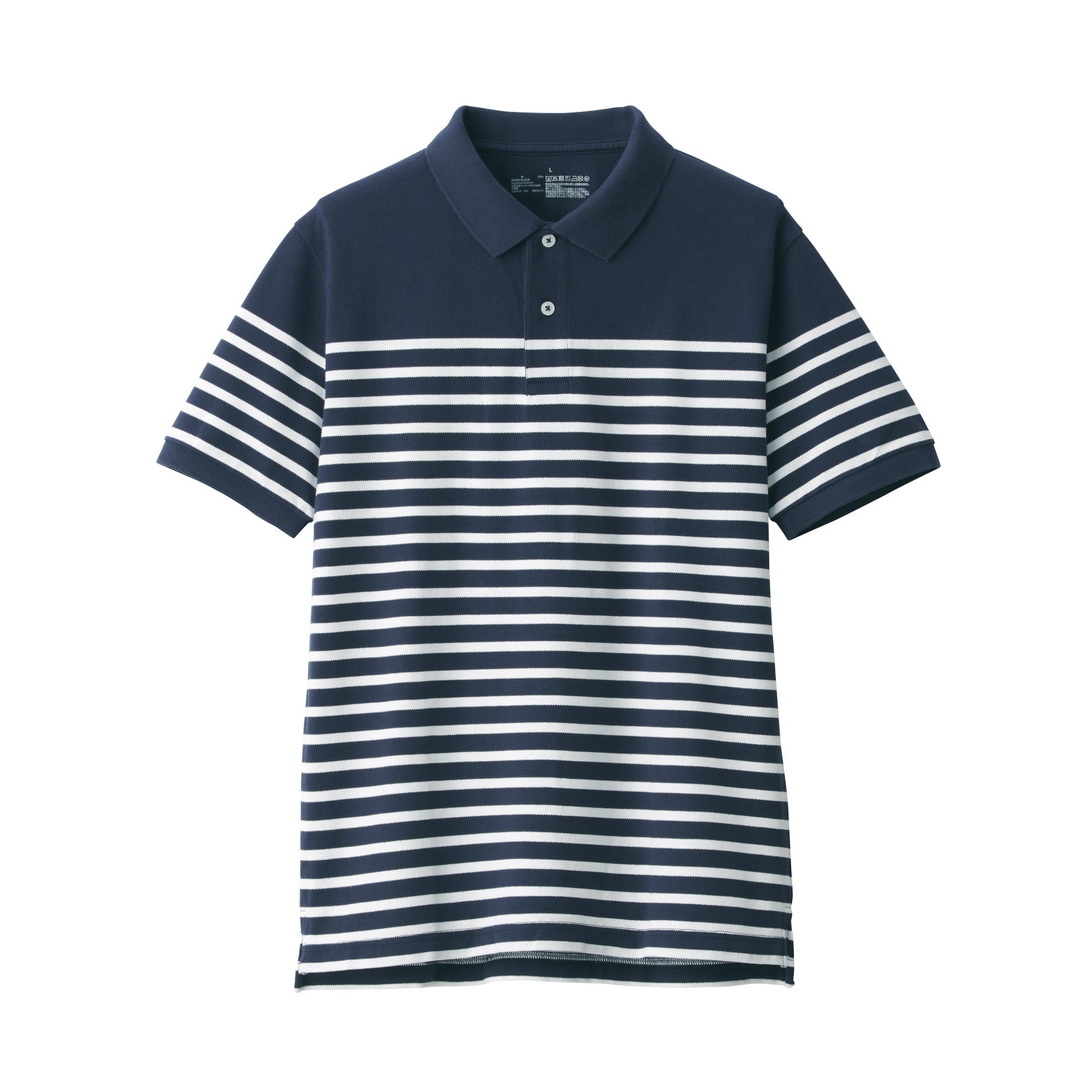 Men's Washed Pique Polo Shirt
