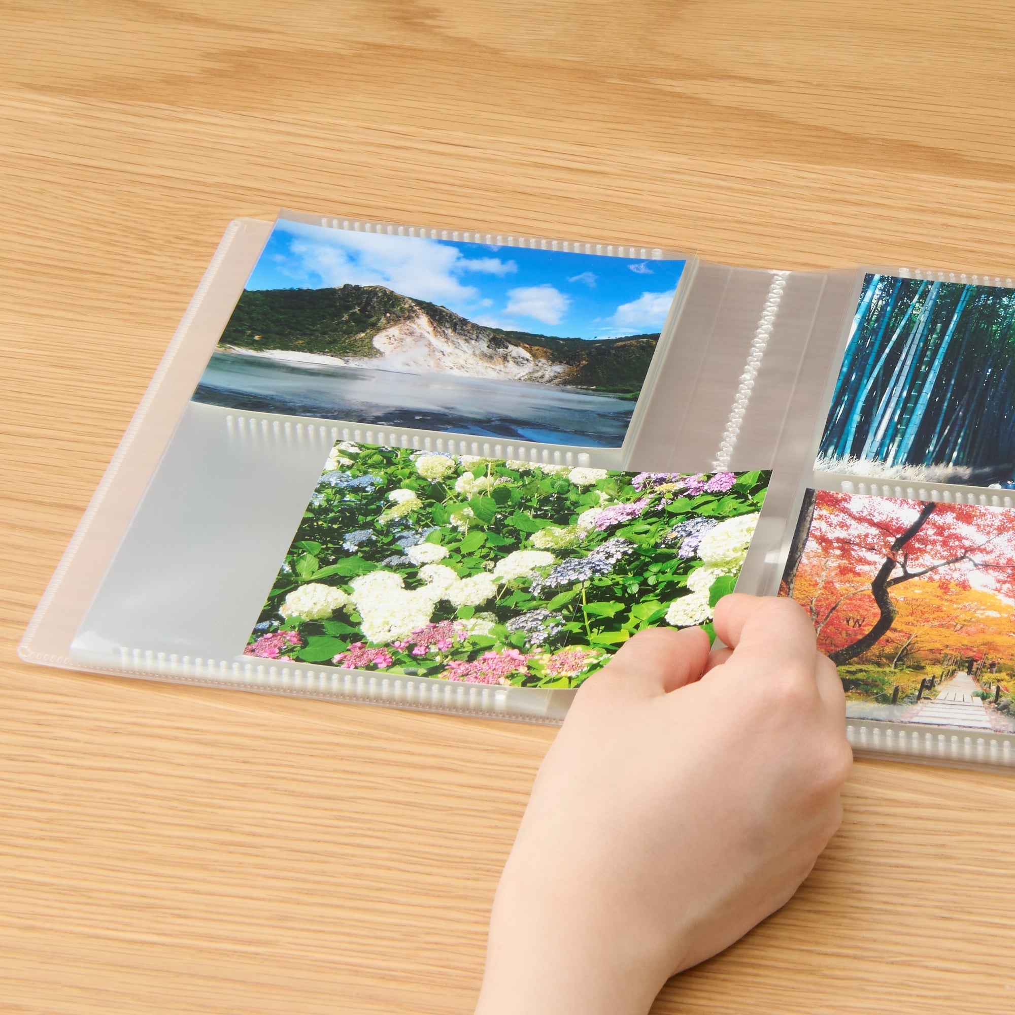 Polypropylene High Transparency Photo Album 2 Rows