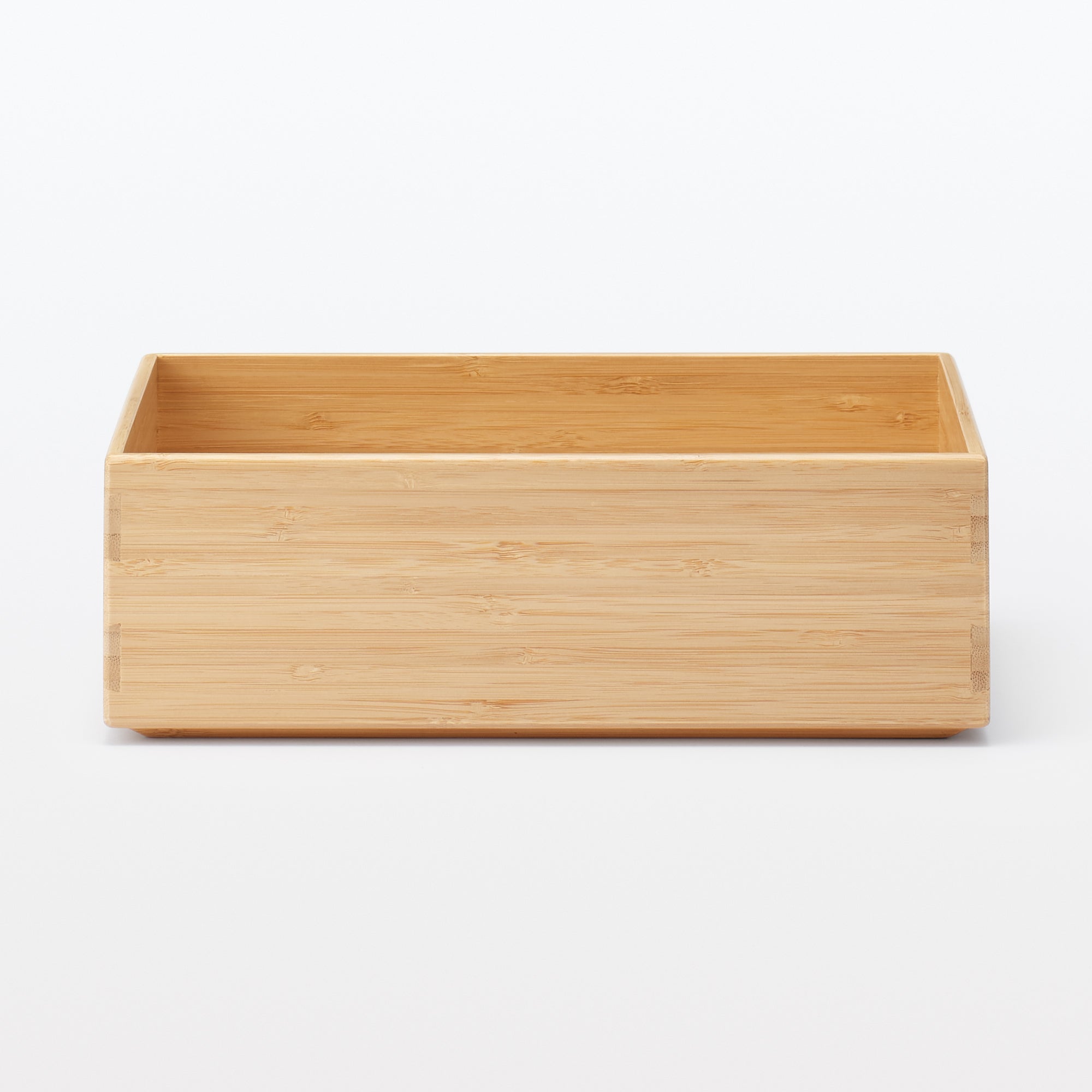 Stackable Bamboo Box - Half - Small W10.2 x D7.3 x H3.3