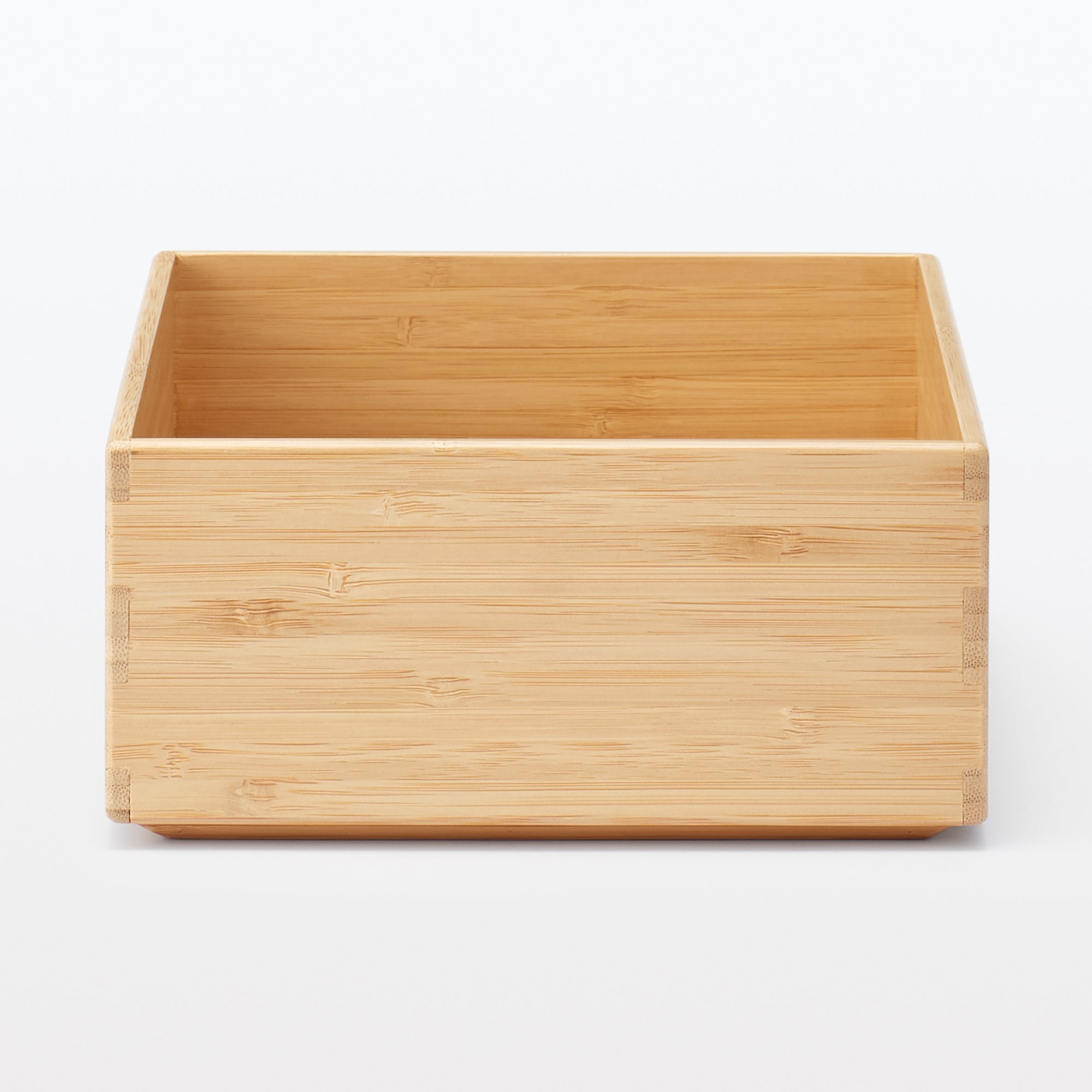 Stackable Bamboo Box - Half - Small W10.2 x D7.3 x H3.3