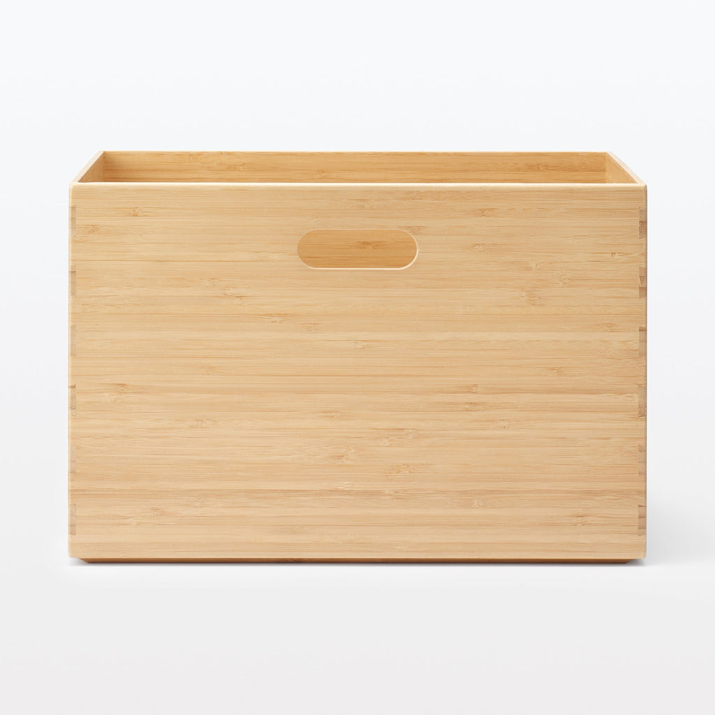 Stackable Bamboo Box - Large W14.6 x D10.2 x H9.6
