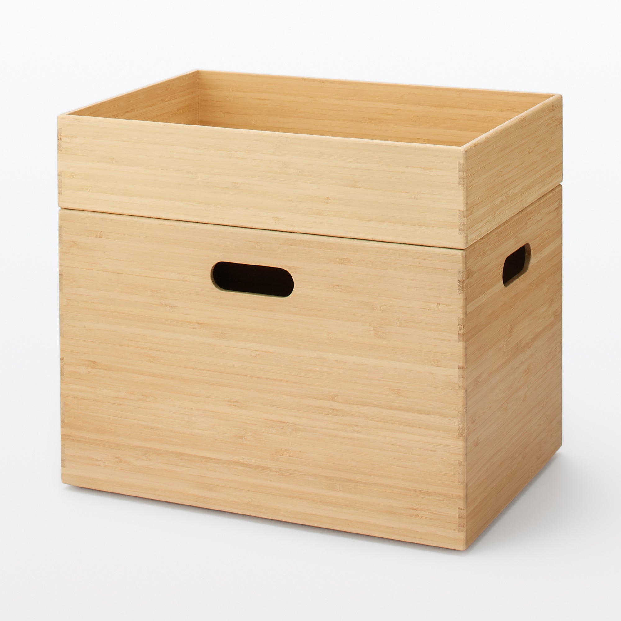 Stackable Bamboo Box - Large W14.6 x D10.2 x H9.6