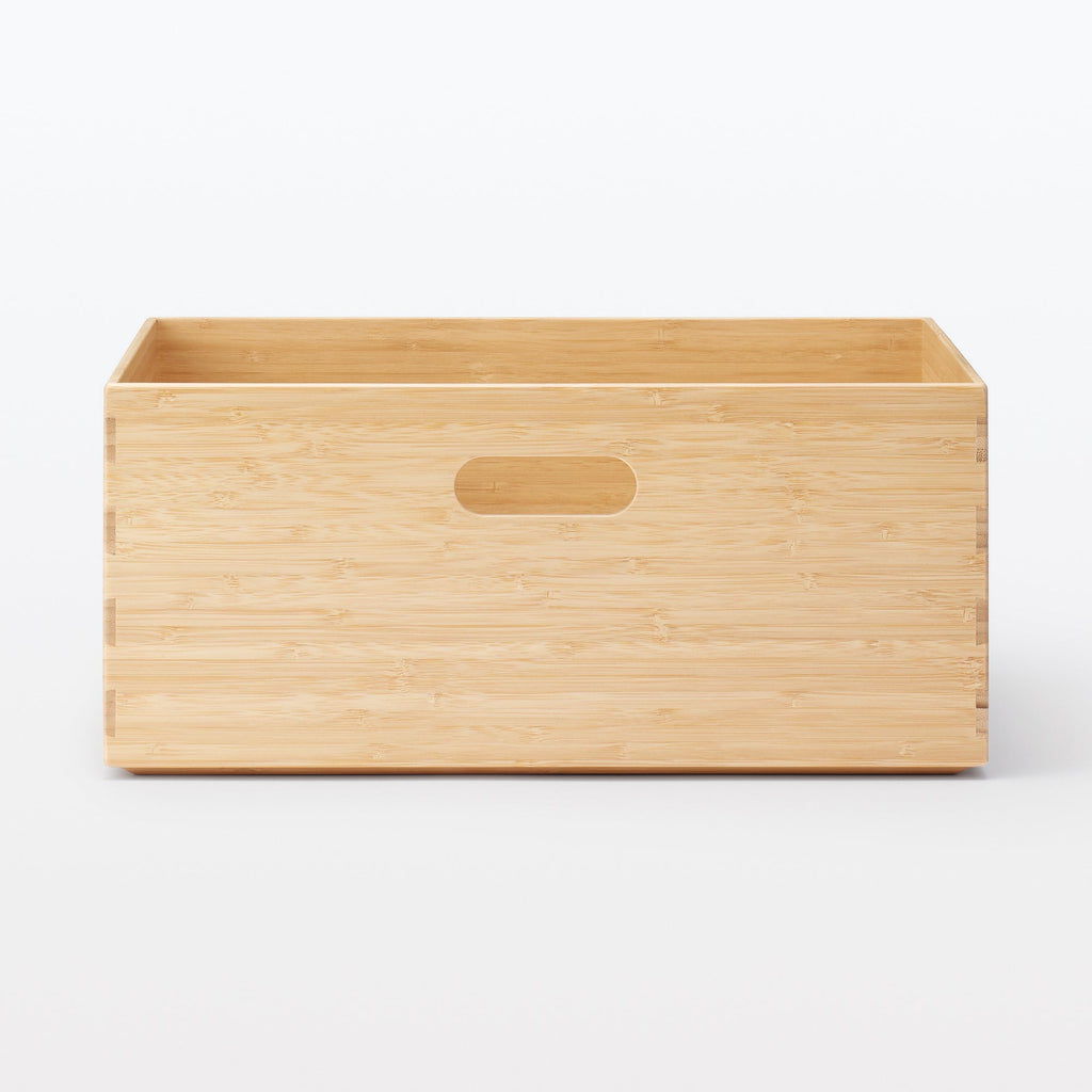 Stackable Bamboo Box - Medium W14.6 x D10.2 x H6.5