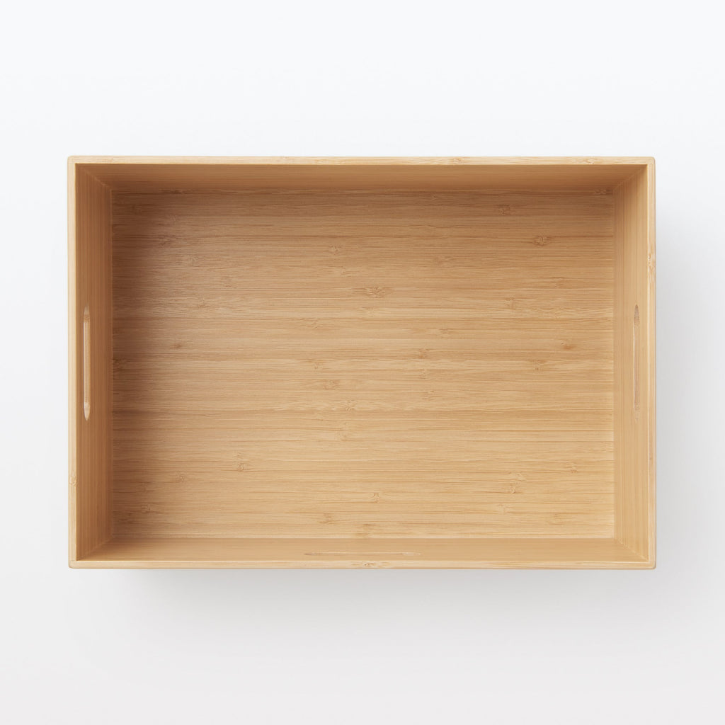 Stackable Bamboo Box - Medium W14.6 x D10.2 x H6.5