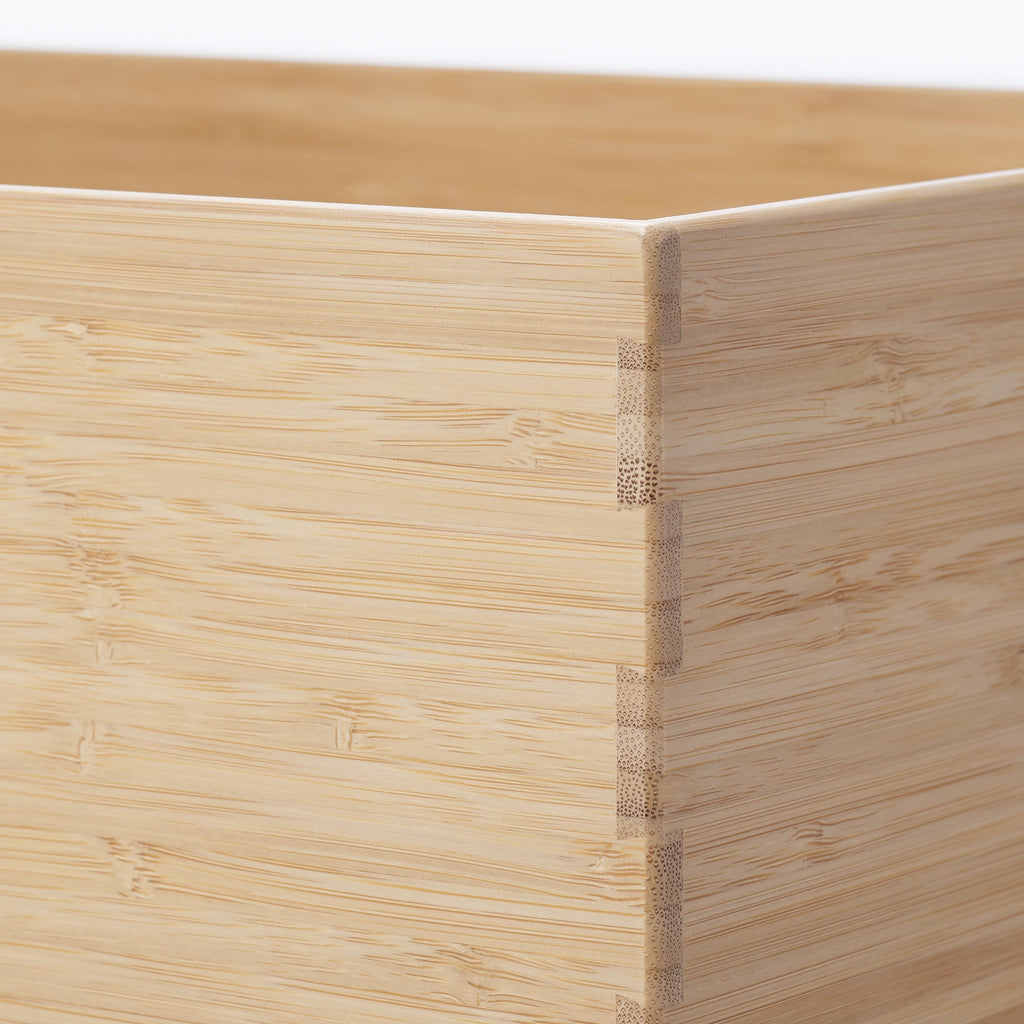 Stackable Bamboo Box - Medium W14.6 x D10.2 x H6.5