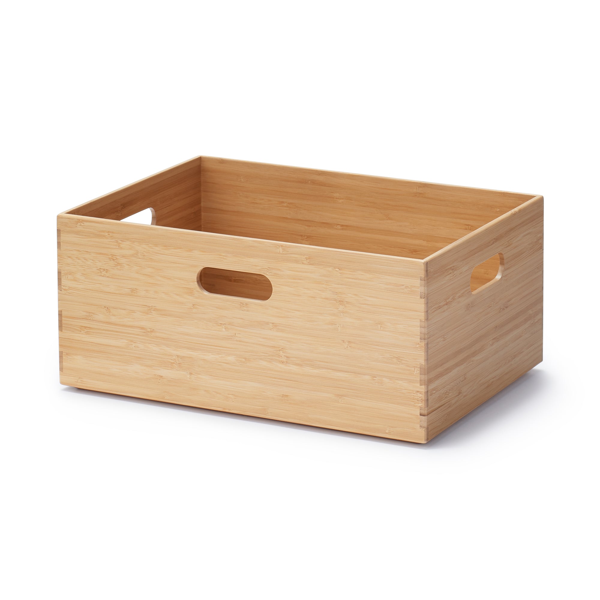 Stackable Bamboo Box - Medium W14.6 x D10.2 x H6.5