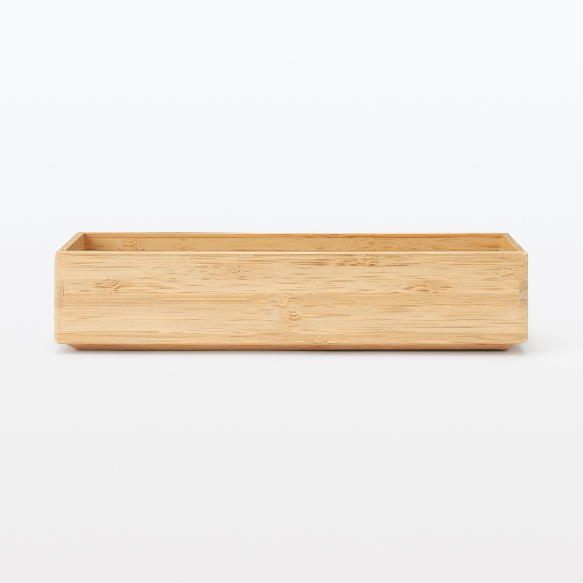 Stackable Bamboo Organizer Box - Small W3.3 x D10.2 x H2.2