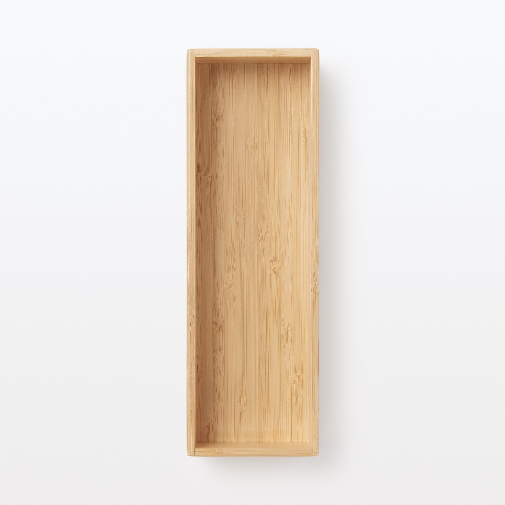 Stackable Bamboo Organizer Box - Small W3.3 x D10.2 x H2.2