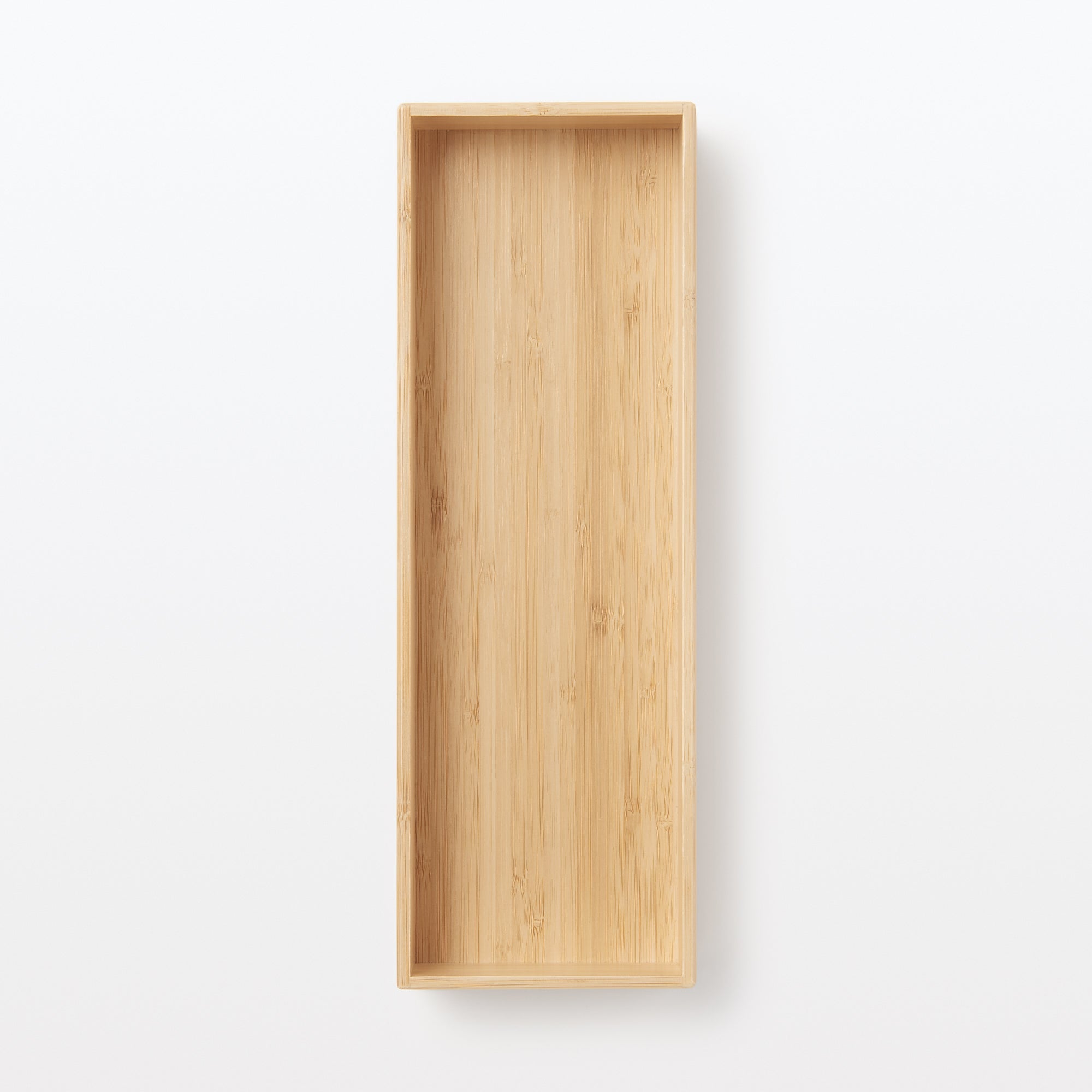 Stackable Bamboo Organizer Box - Large W4.5 x D13.4 x H2.2