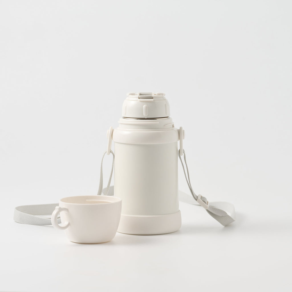 Stainless Steel Insulated Bottle with Two Lids