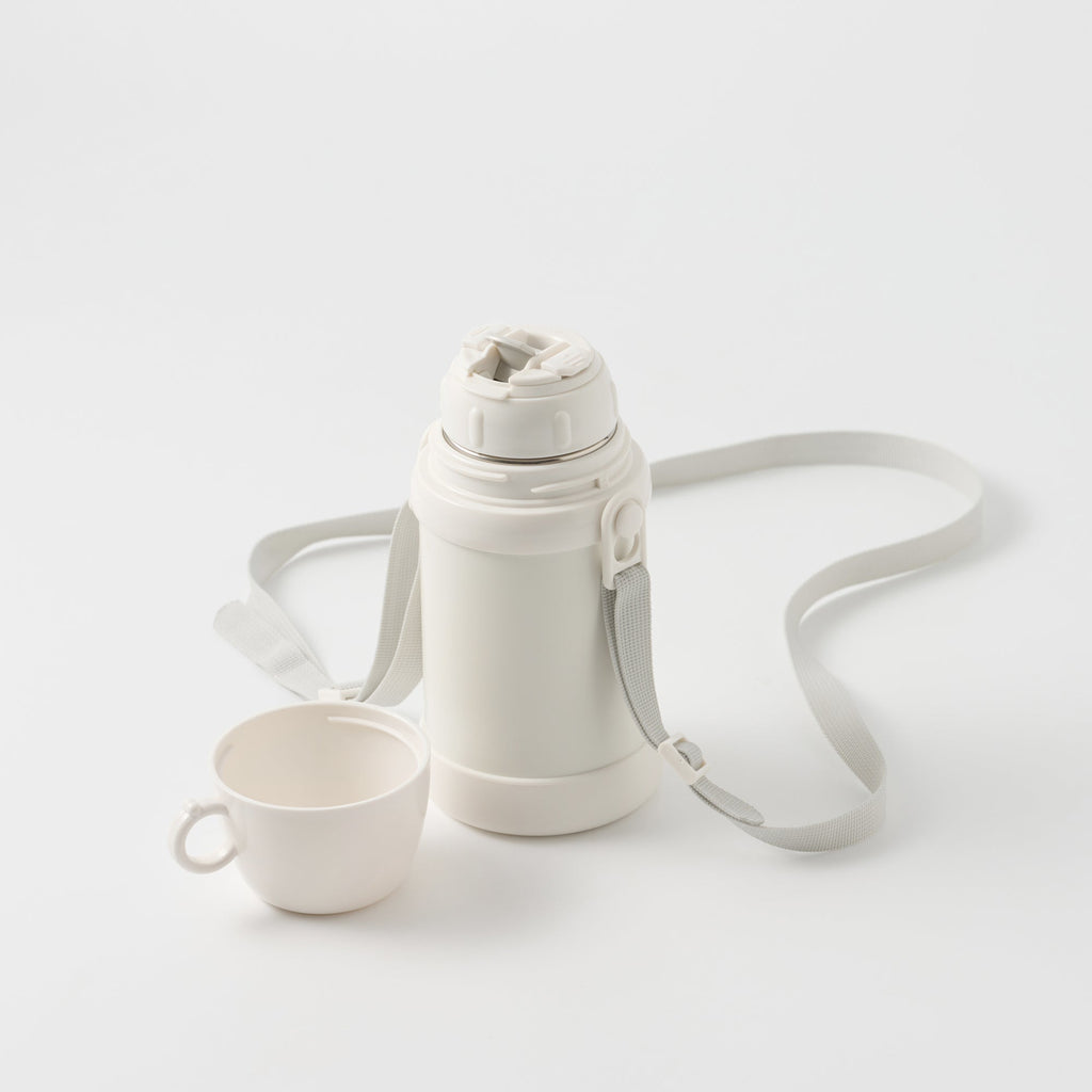 Stainless Steel Insulated Bottle with Two Lids