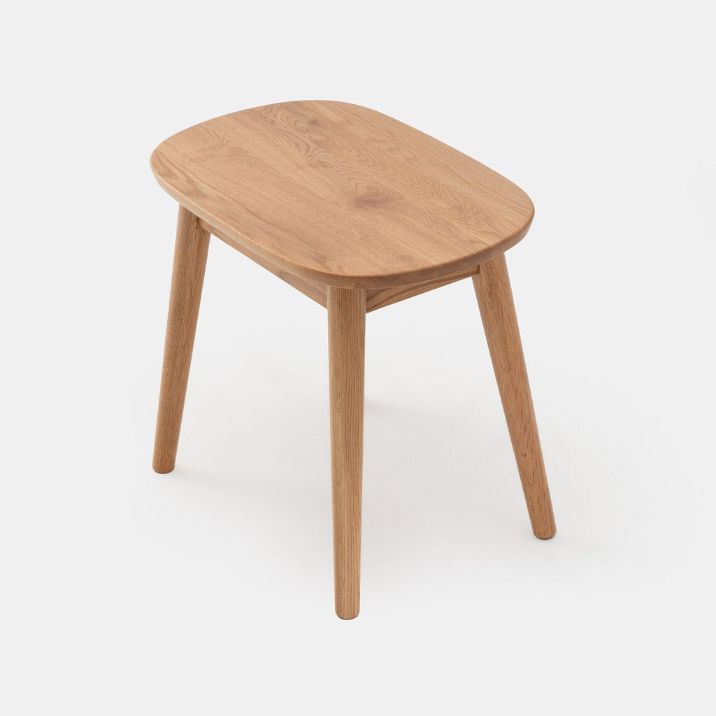 Oak Round Stool