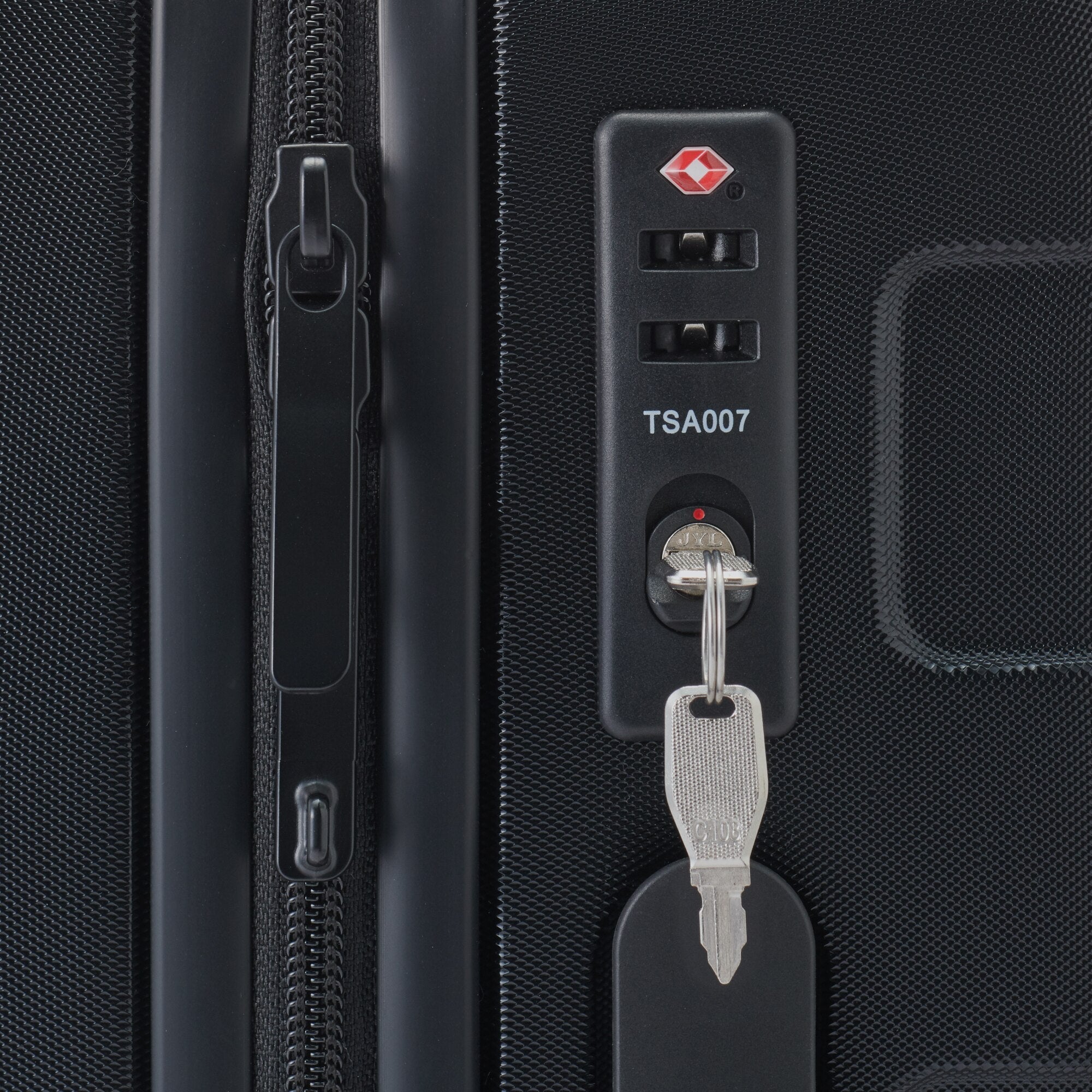 Adjustable Handle Hard Shell Suitcase 36L | Carry-On