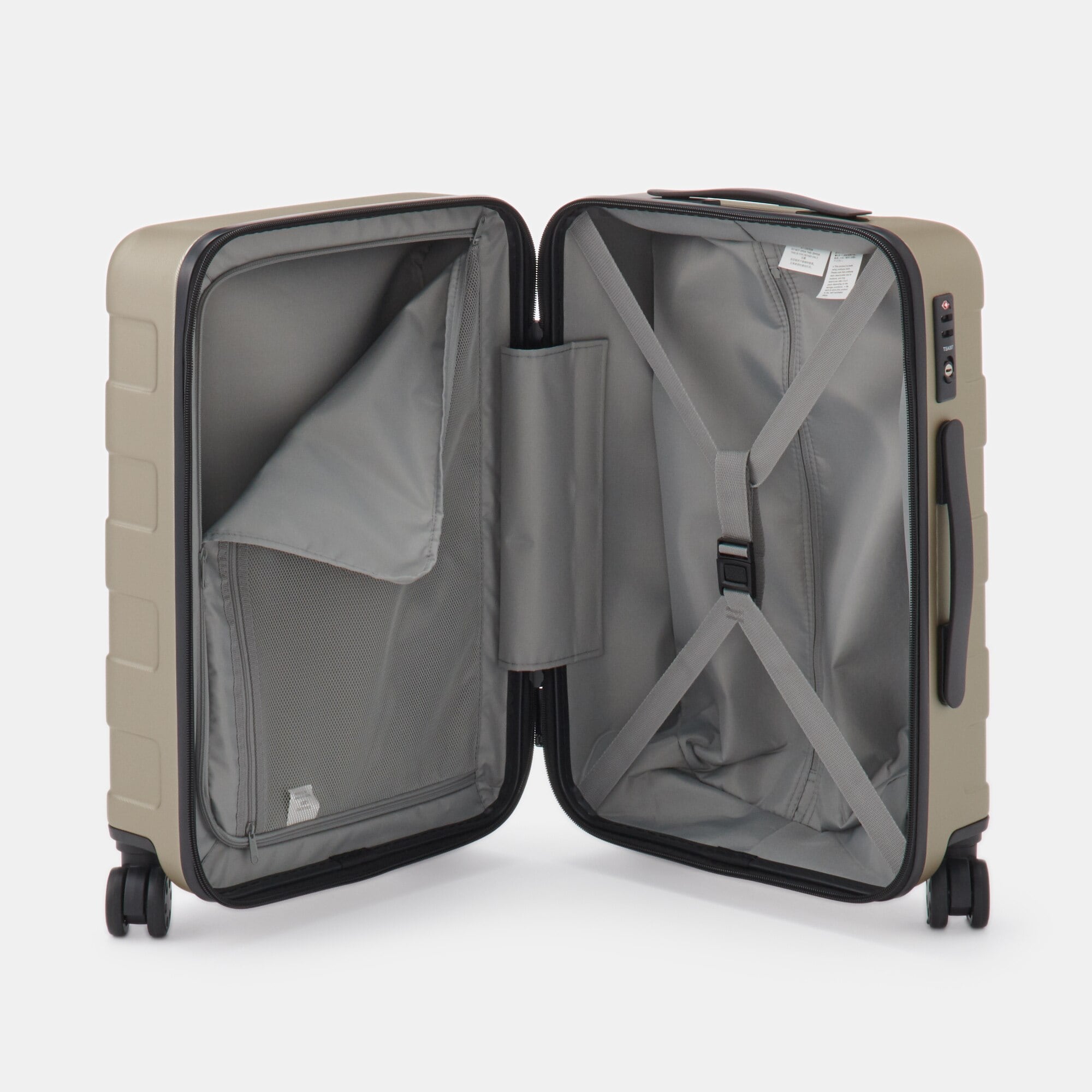Adjustable Handle Hard Shell Suitcase 36L | Carry-On
