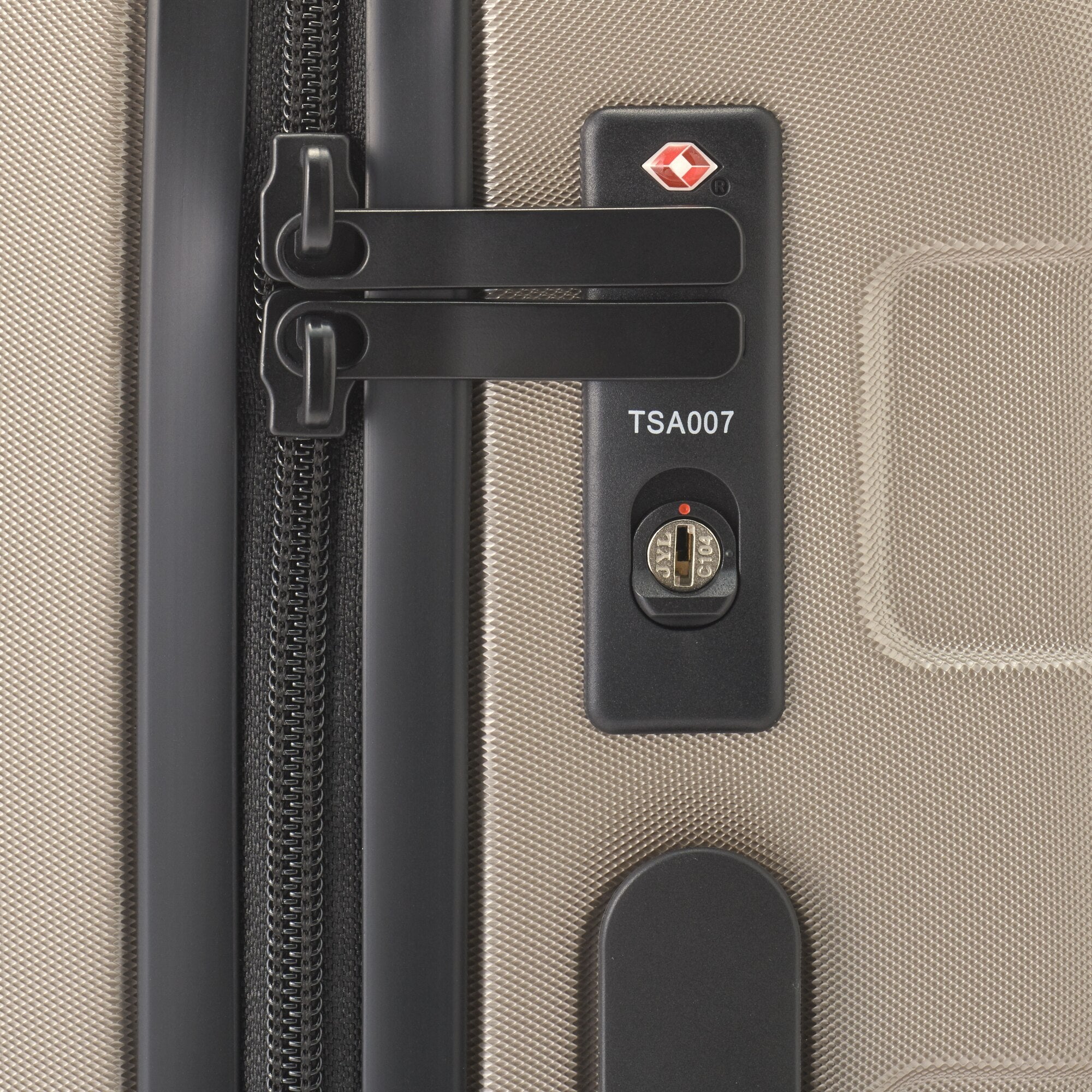 Adjustable Handle Hard Shell Suitcase 36L | Carry-On