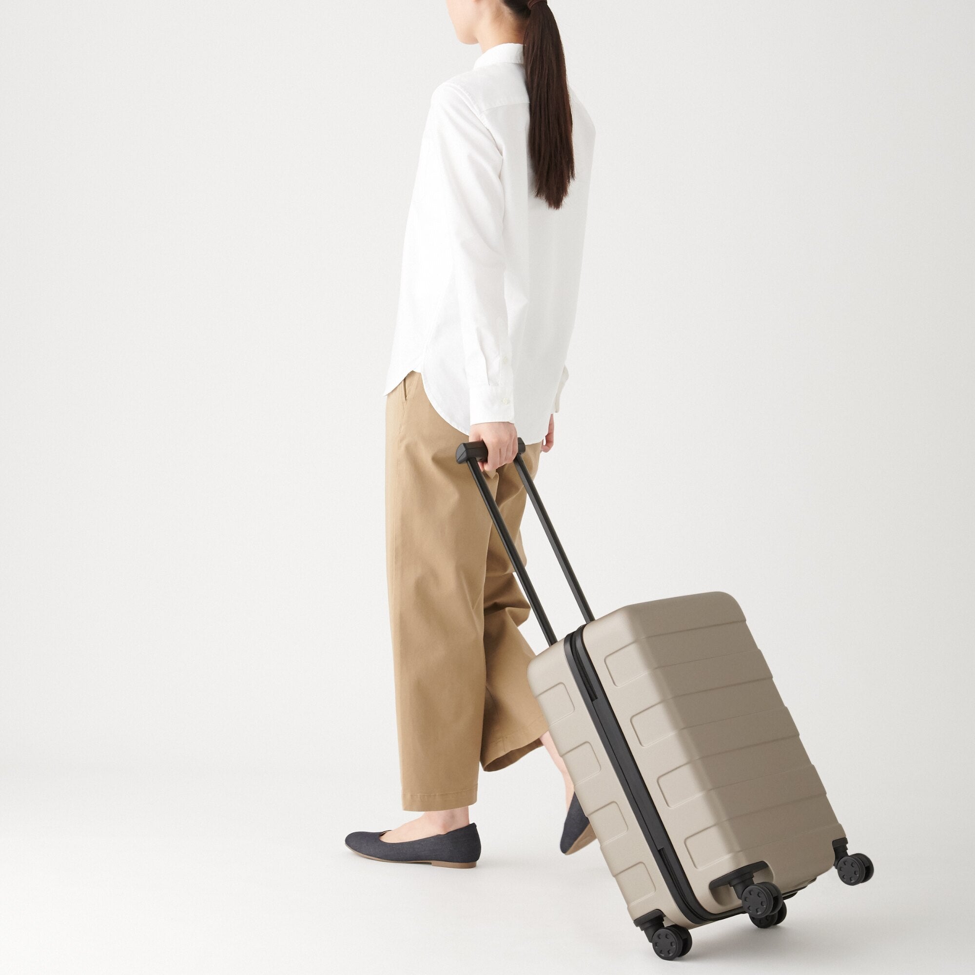 Adjustable Handle Hard Shell Suitcase 36L | Carry-On