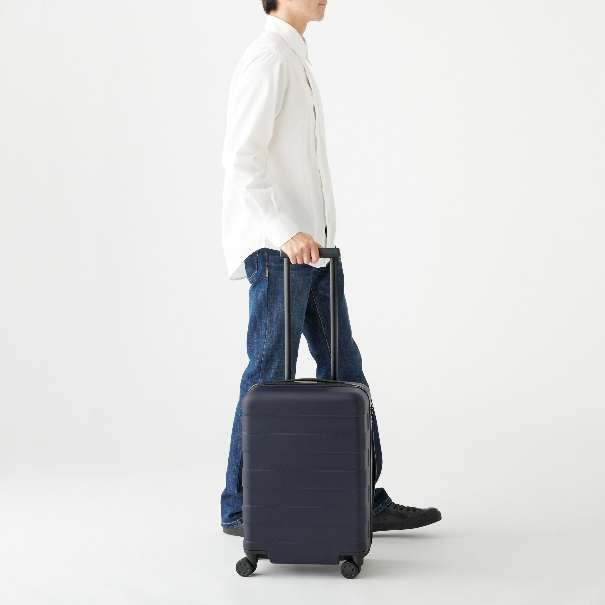 Adjustable Handle Hard Shell Suitcase 36L | Carry-On