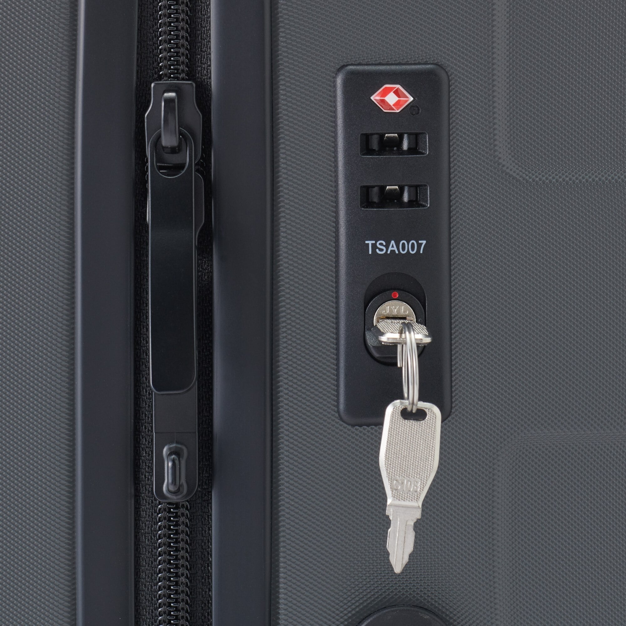 Adjustable Handle Hard Shell Suitcase 63L | Check-In