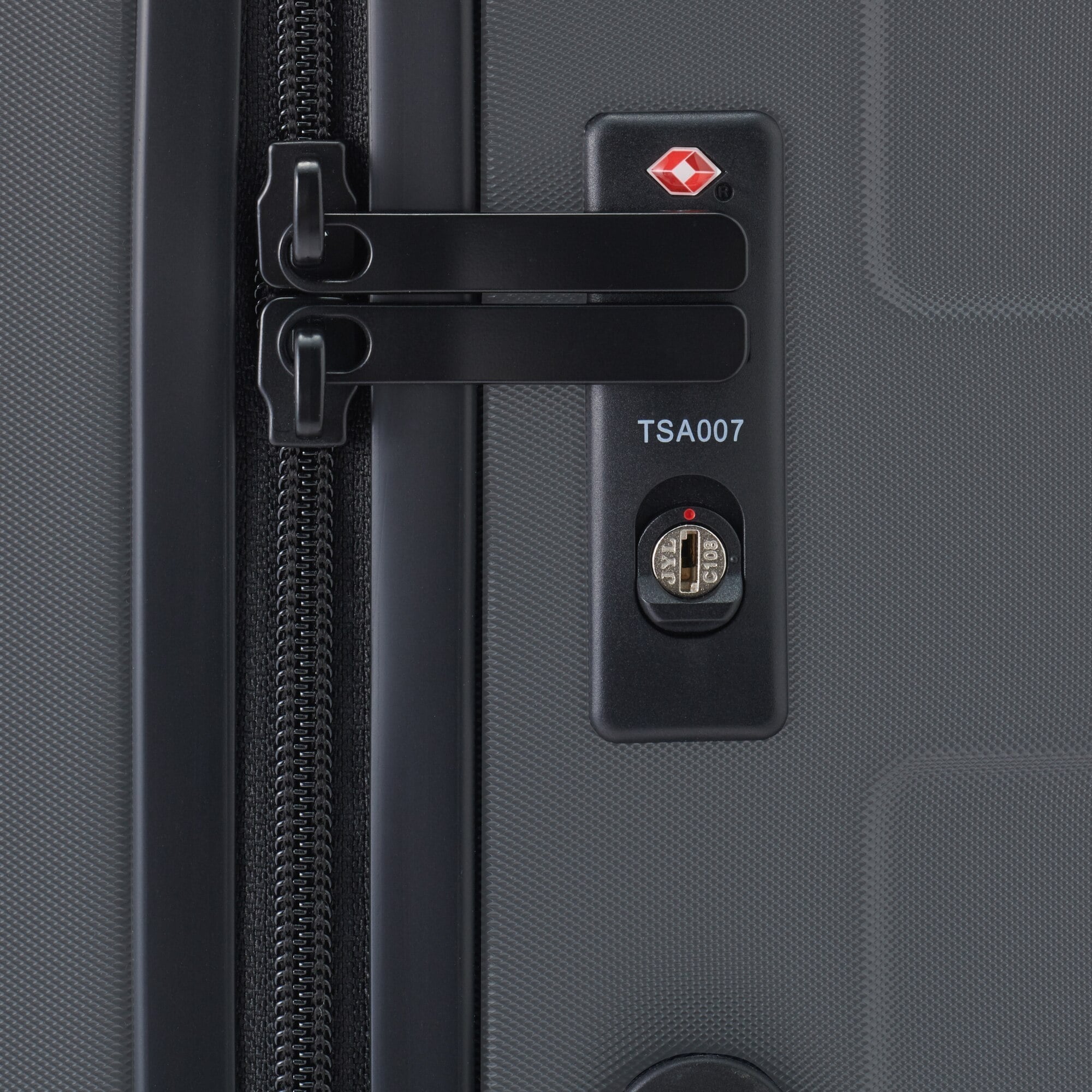 Adjustable Handle Hard Shell Suitcase 63L | Check-In