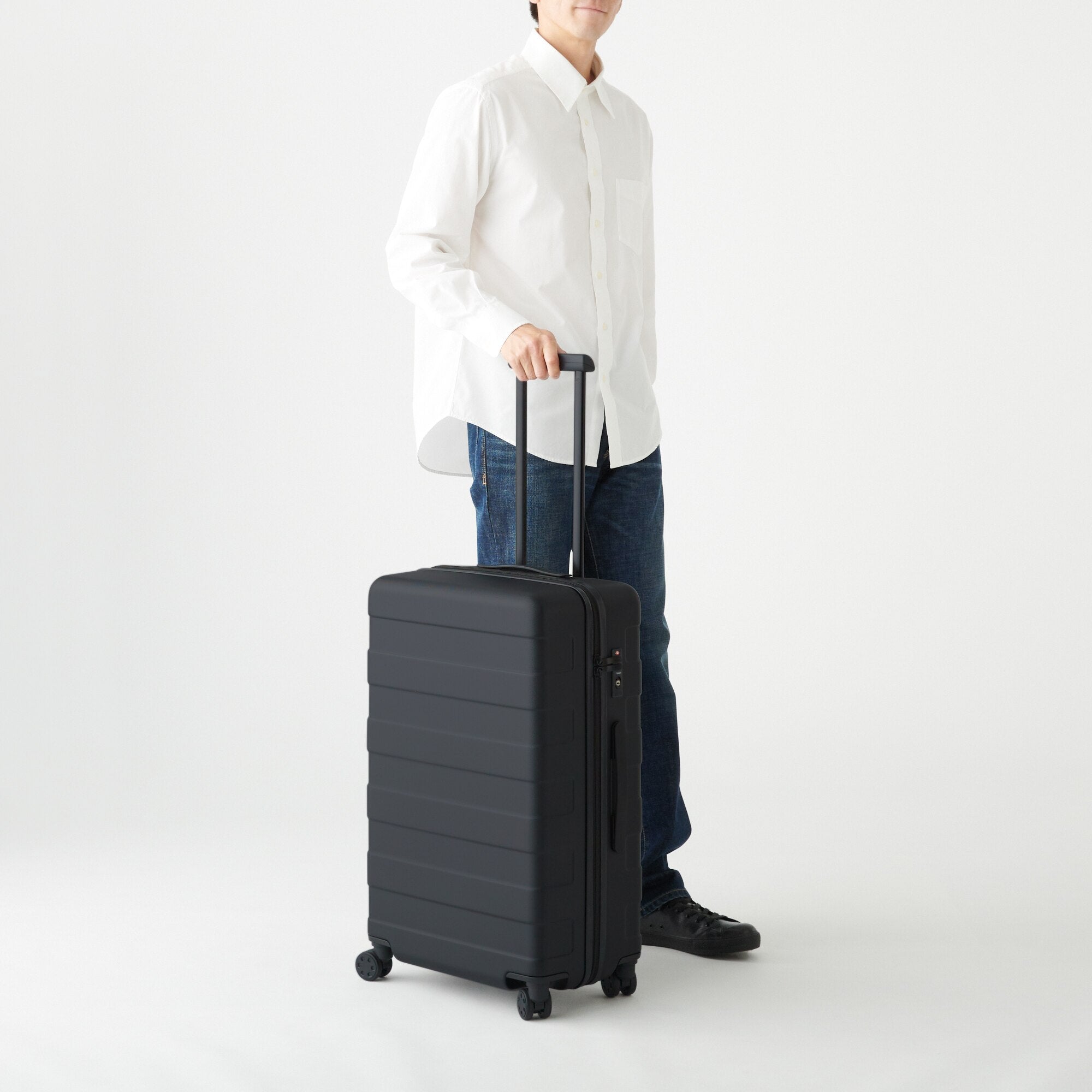 Adjustable Handle Hard Shell Suitcase 63L | Check-In