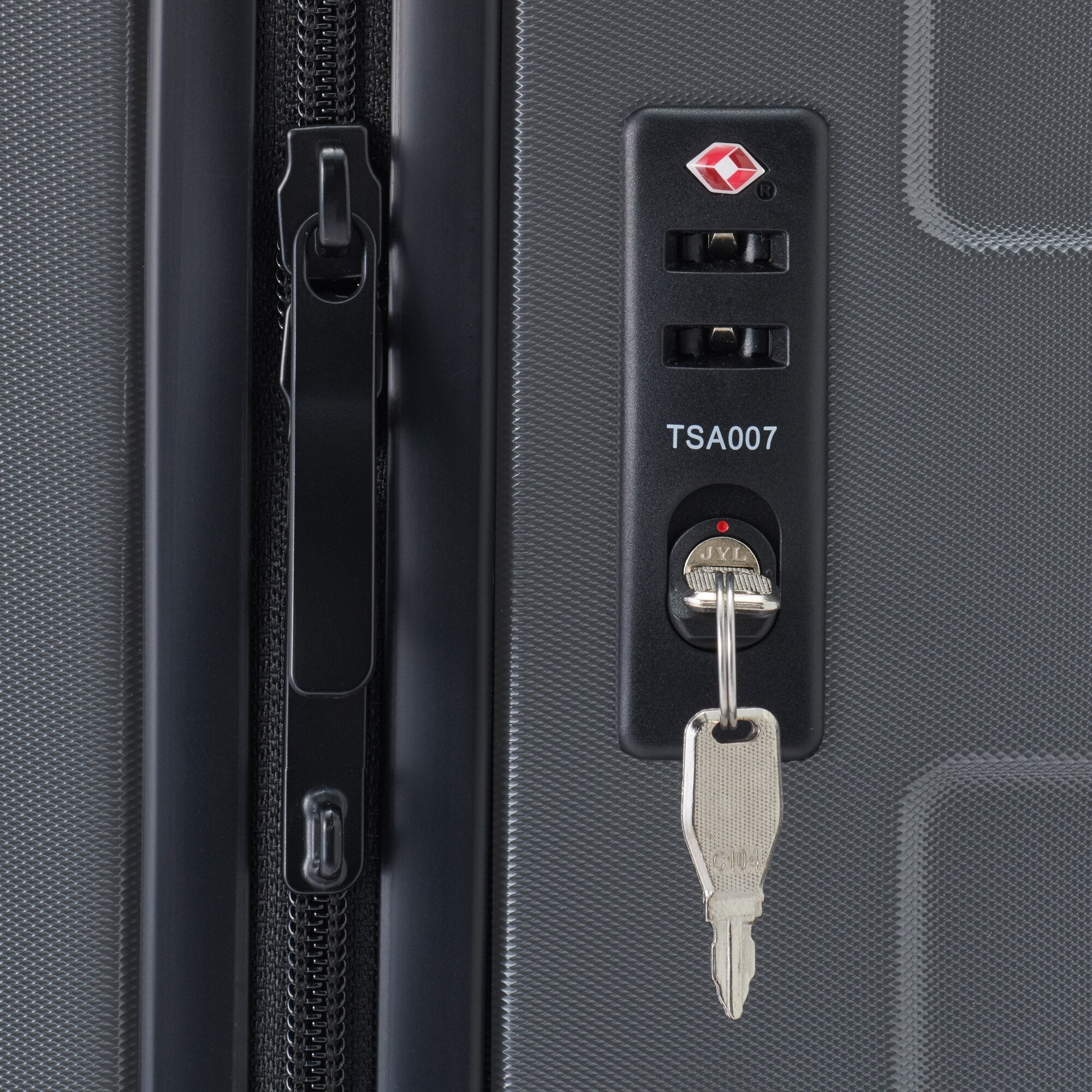 Adjustable Handle Hard Shell Suitcase 105L | Check-In