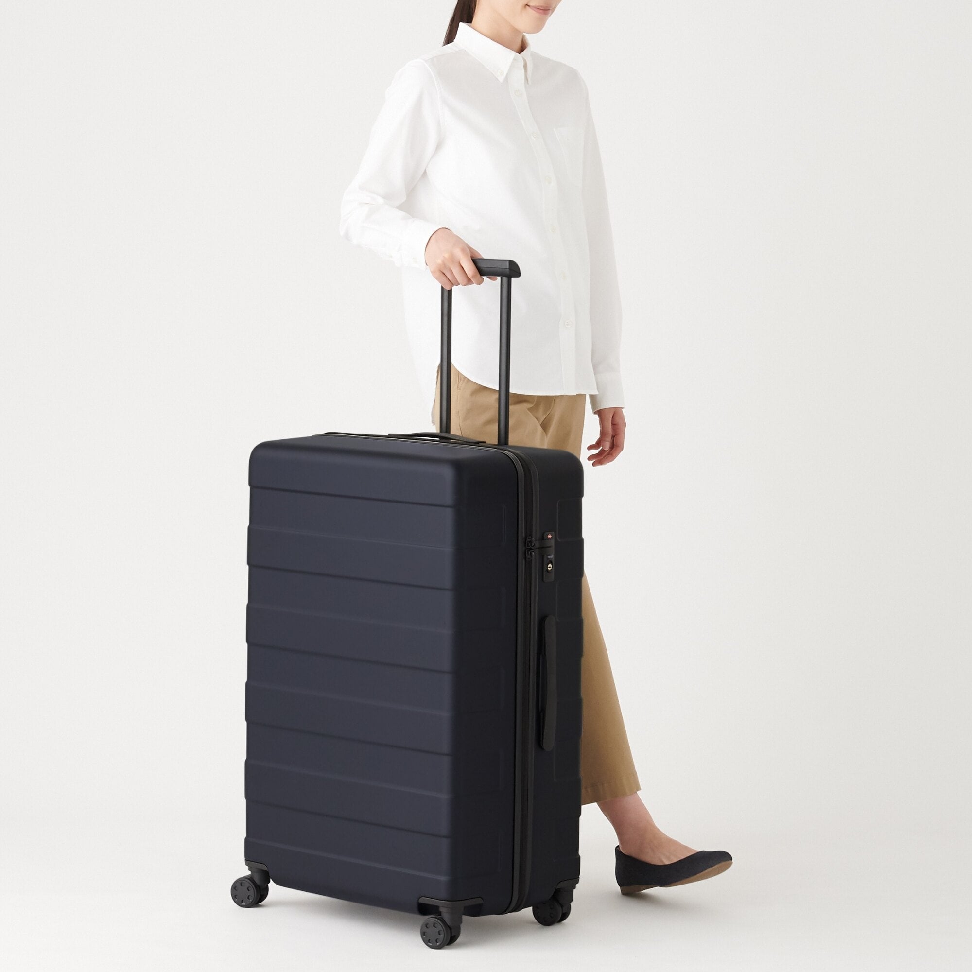 Adjustable Handle Hard Shell Suitcase 105L | Check-In