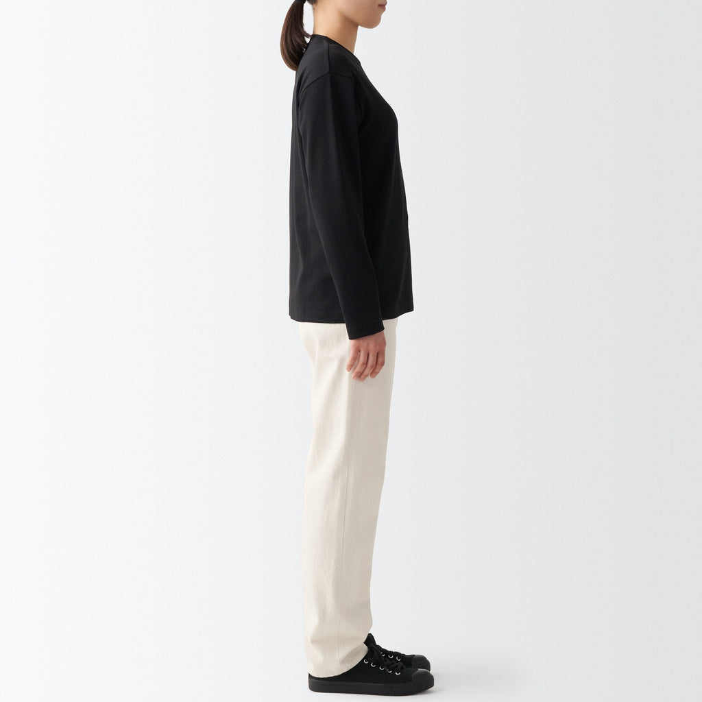 Women's Denim Regular Pants (L 30inch / 77cm)