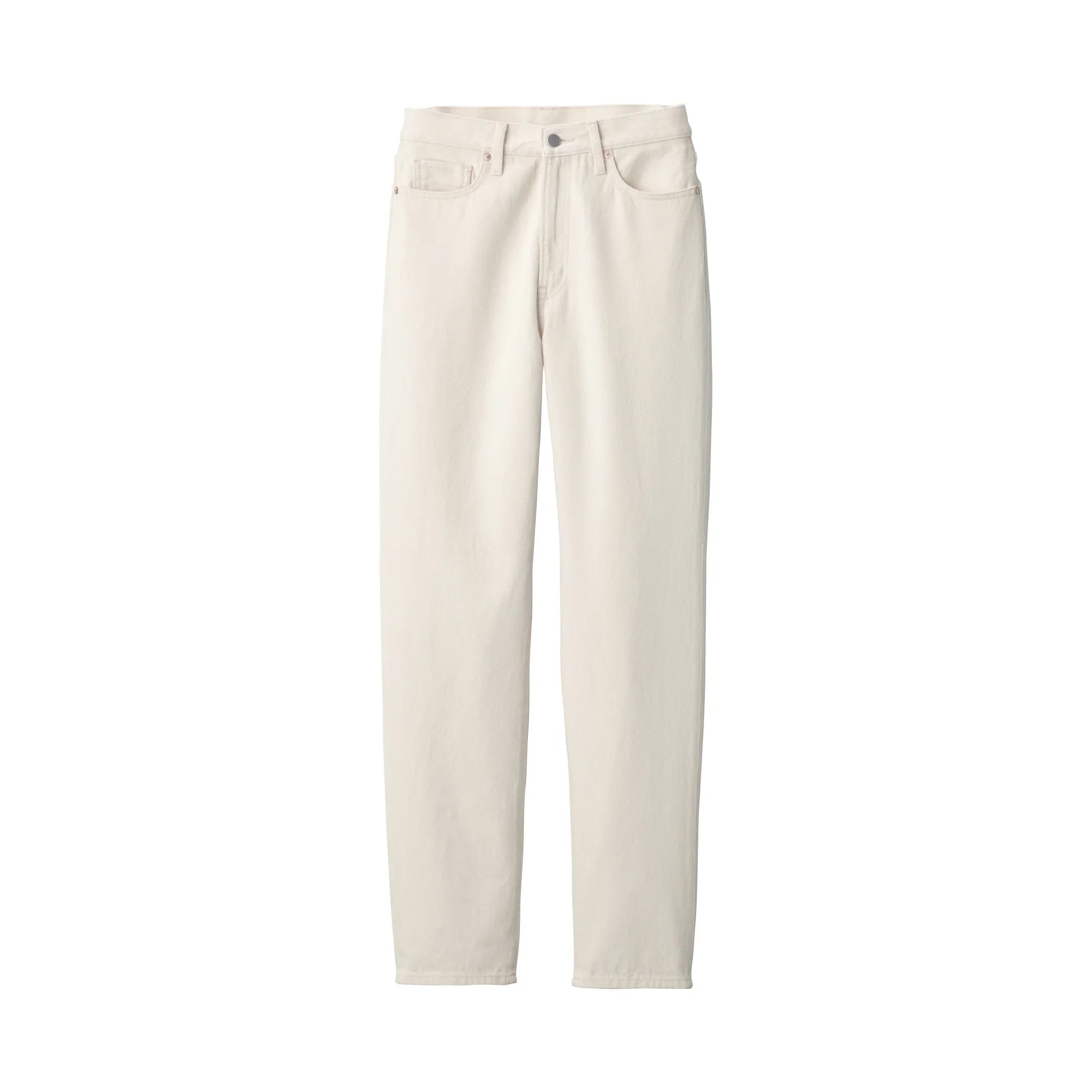 Women's Denim Regular Pants Natural (L 30inch / 77cm)