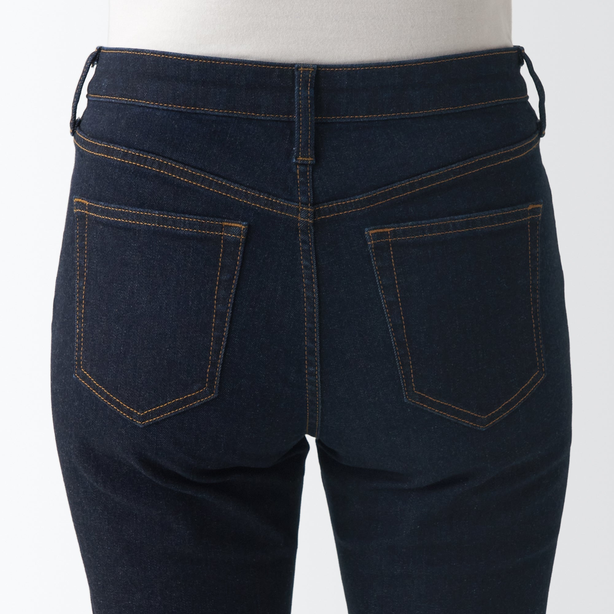 Women's Super Stretch Denim Skinny Pants Dark Navy