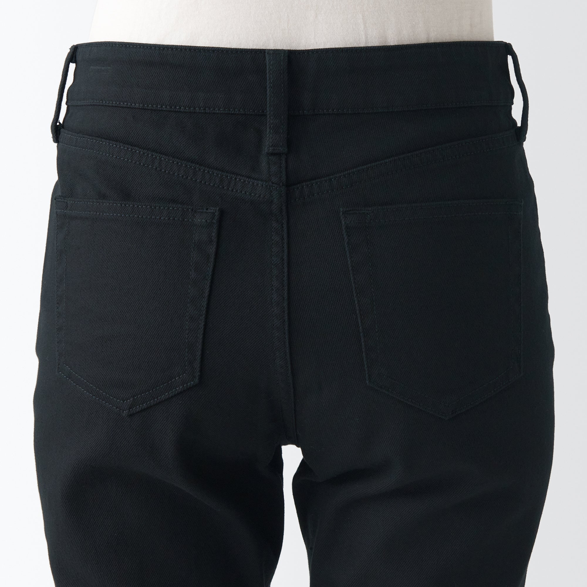 Women's Stretch Denim Slim Pants Black