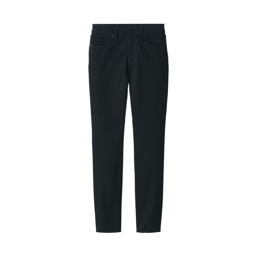 Women's Stretch Denim Slim Pants Black