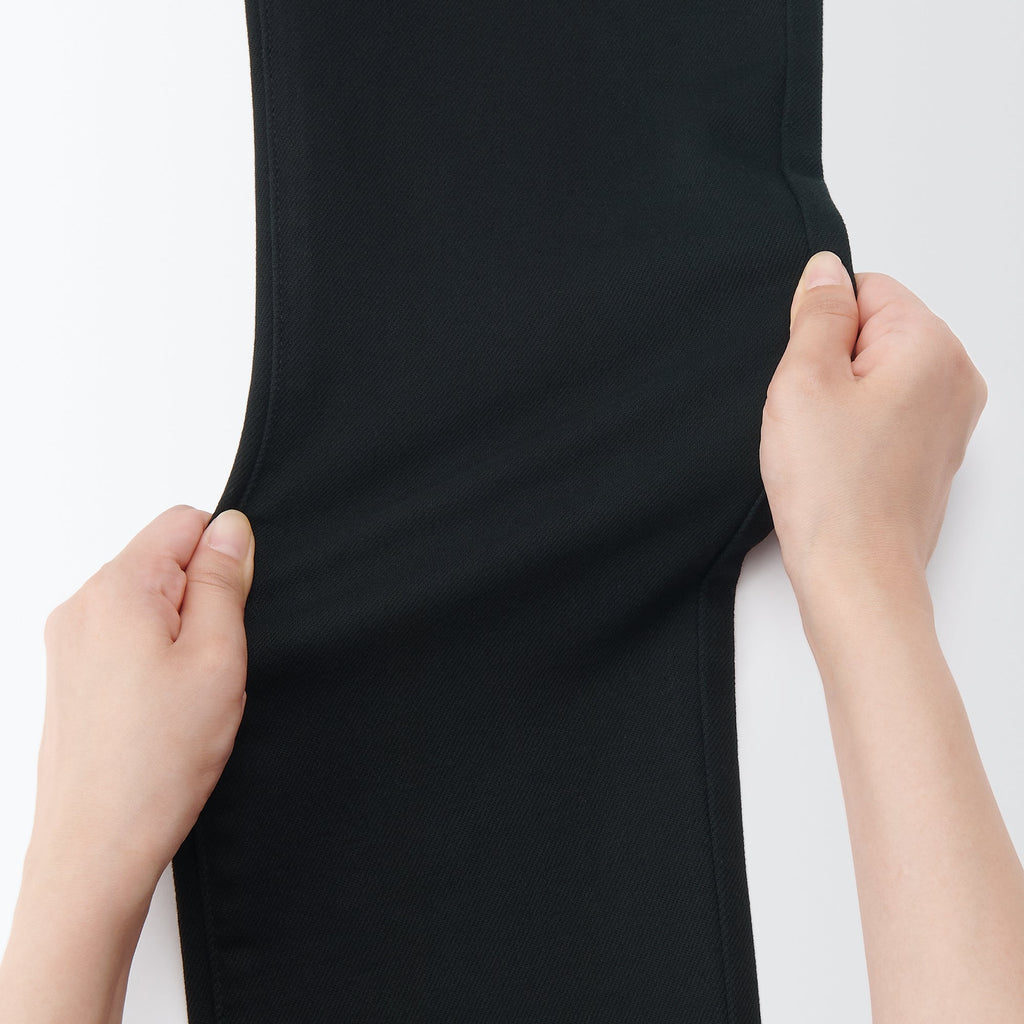 Women's Stretch Denim Slim Pants Black