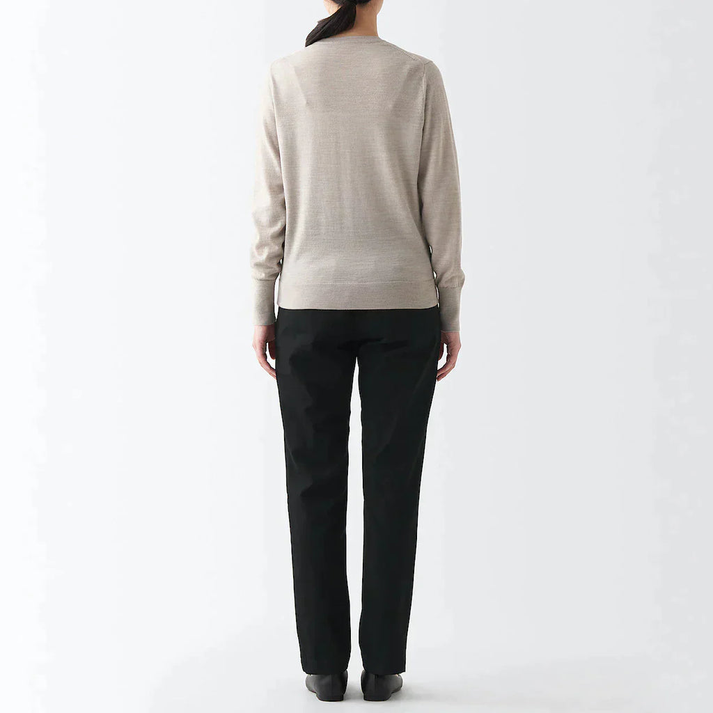 Women's 4-Way Stretch Chino Slim Tapered Pants (L32)