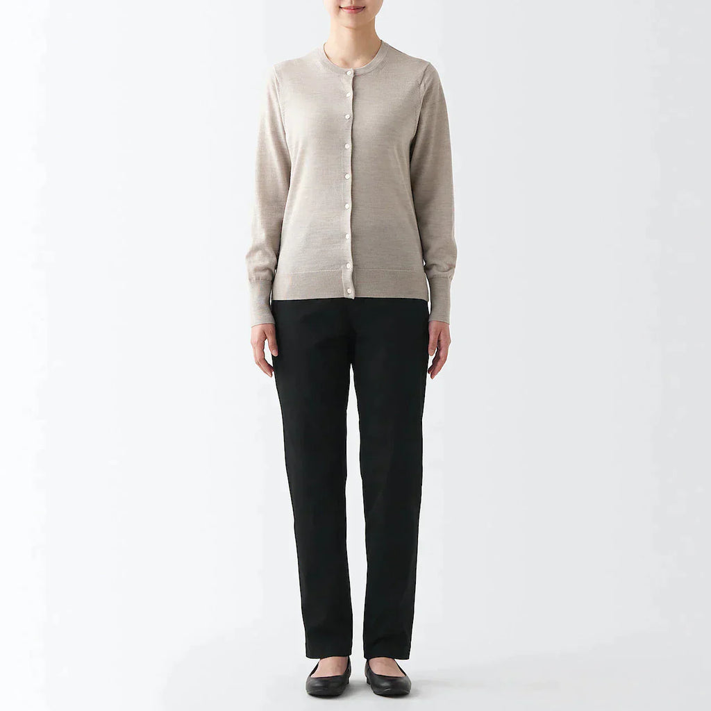 Women's 4-Way Stretch Chino Slim Tapered Pants (L32)