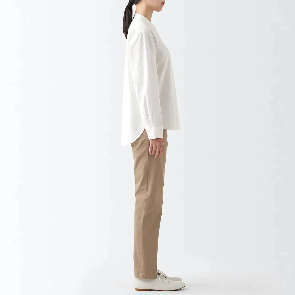 Women's 4-Way Stretch Chino Slim Tapered Pants (L32)