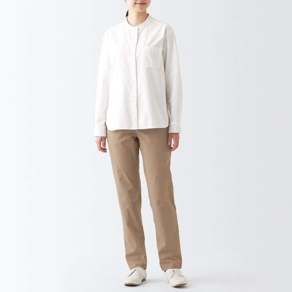 Women's 4-Way Stretch Chino Slim Tapered Pants (L32)