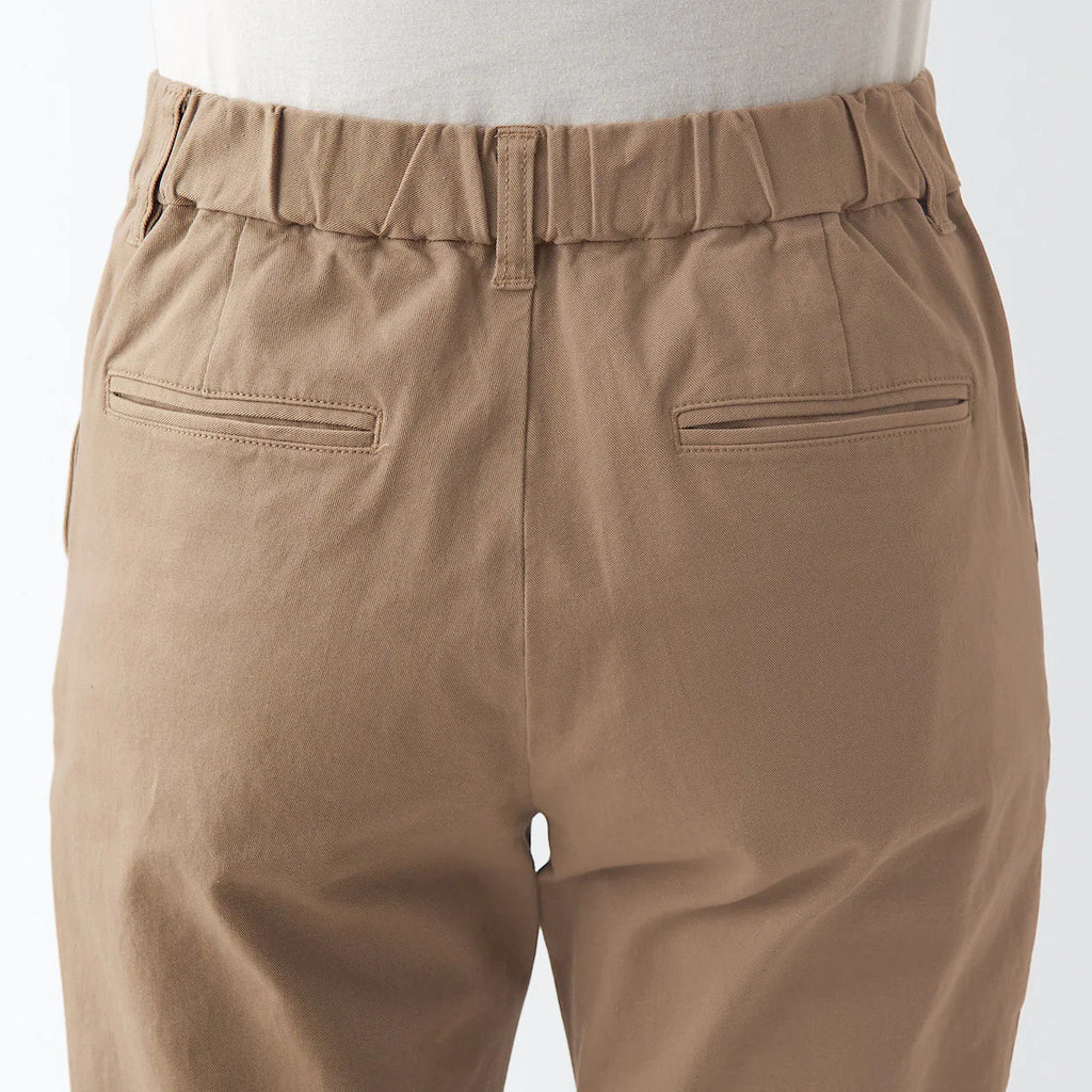 Women's 4-Way Stretch Chino Slim Tapered Pants (L32)